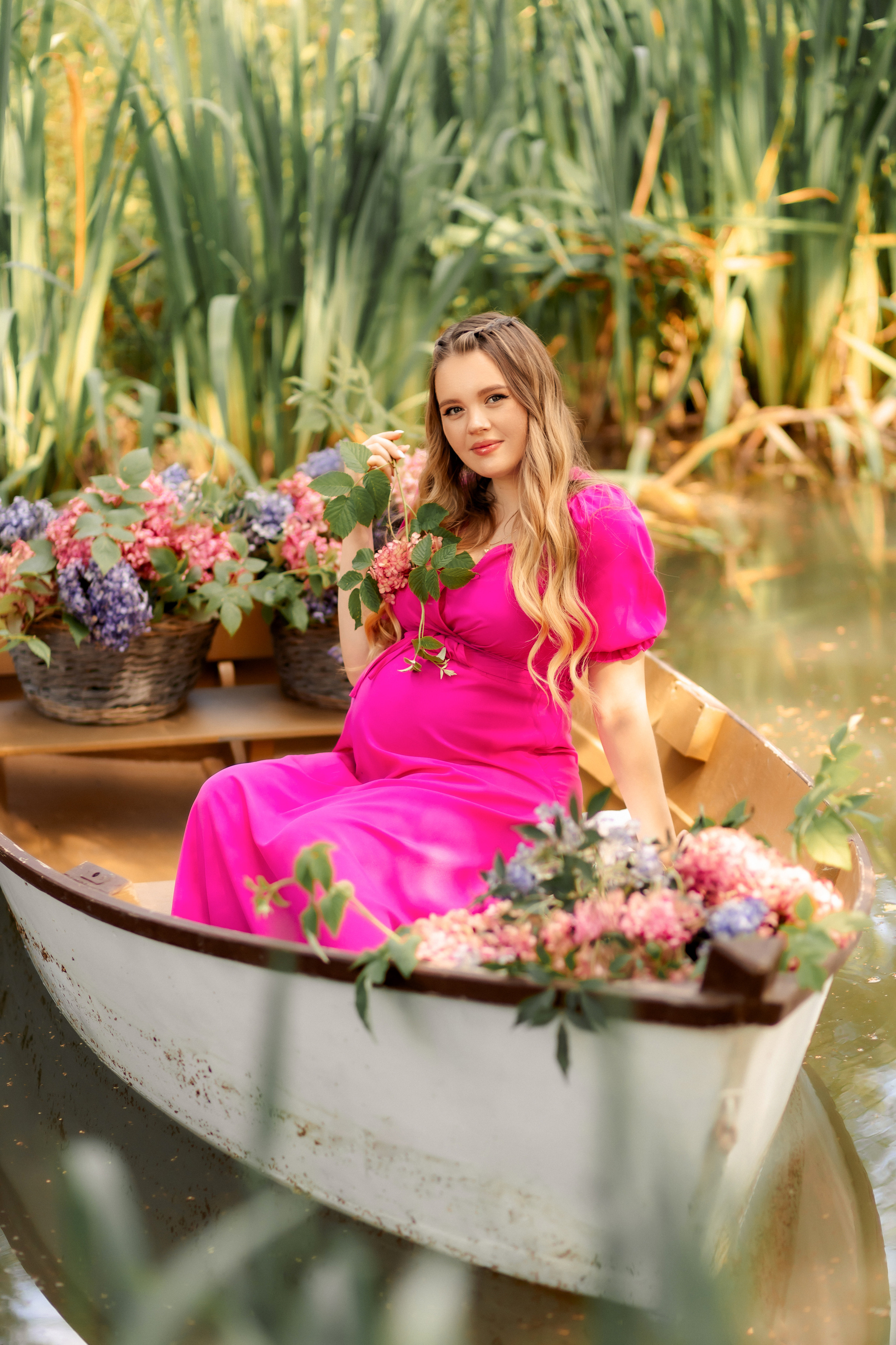 Фотопроект «Цветочная лодка». Зотова Алена — семейный и женский фотограф в Зеленограде