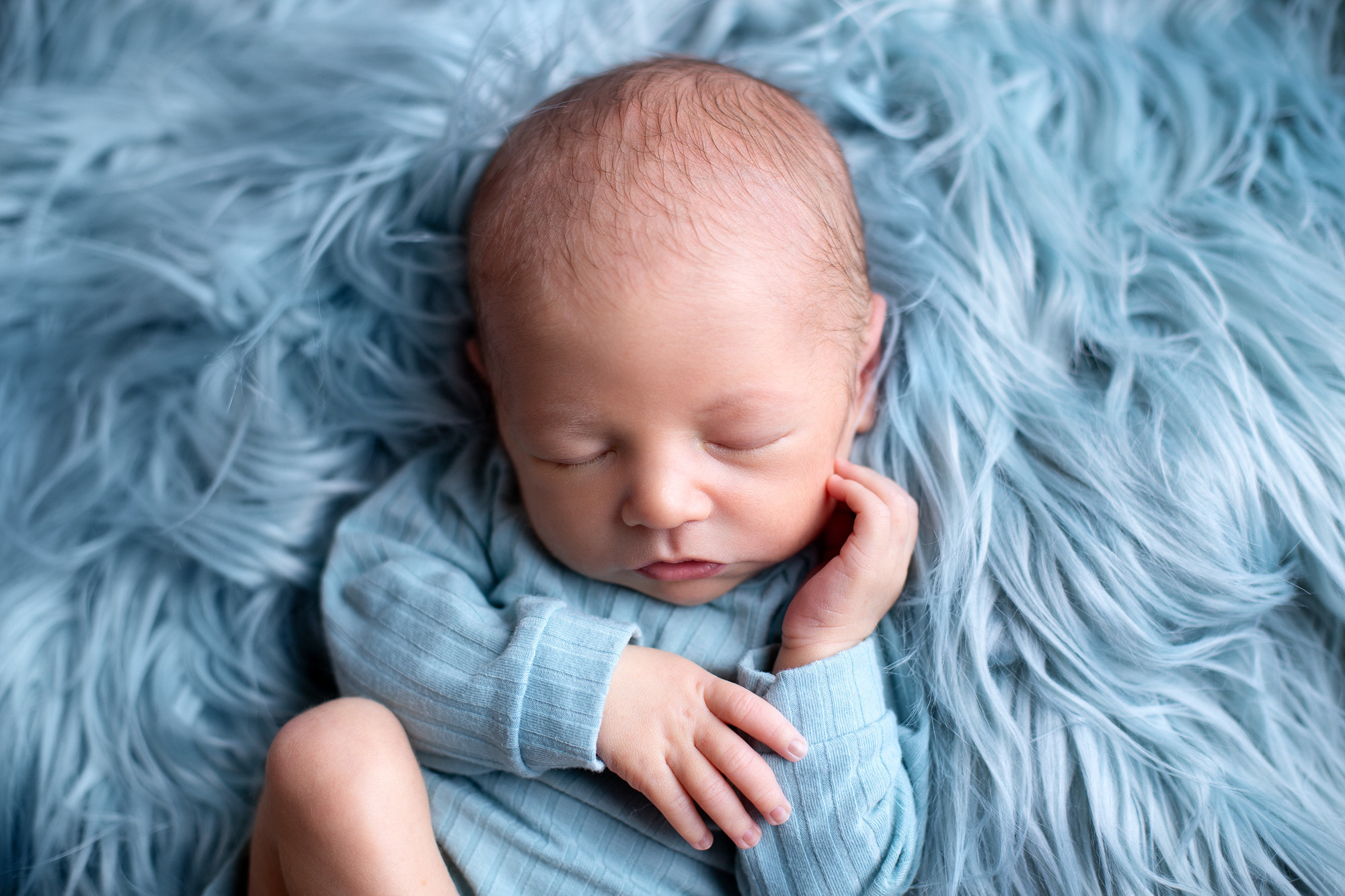 Малыш Александр 9 дней. Детский, семейный и фотограф новорождённых в Ярославле Анна Салова