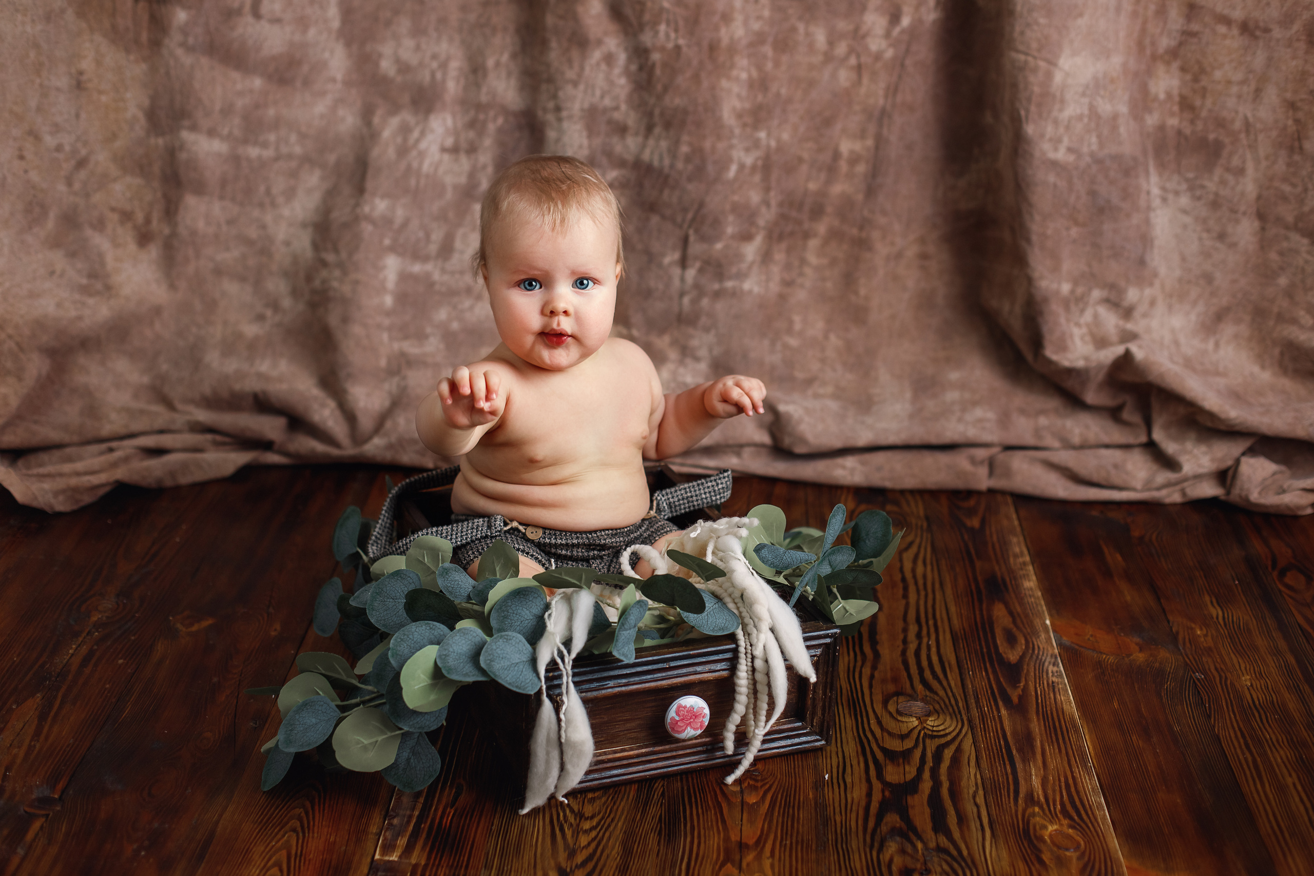 Тимур — 8 мес. Детский, семейный и фотограф новорождённых в Ярославле Анна Салова