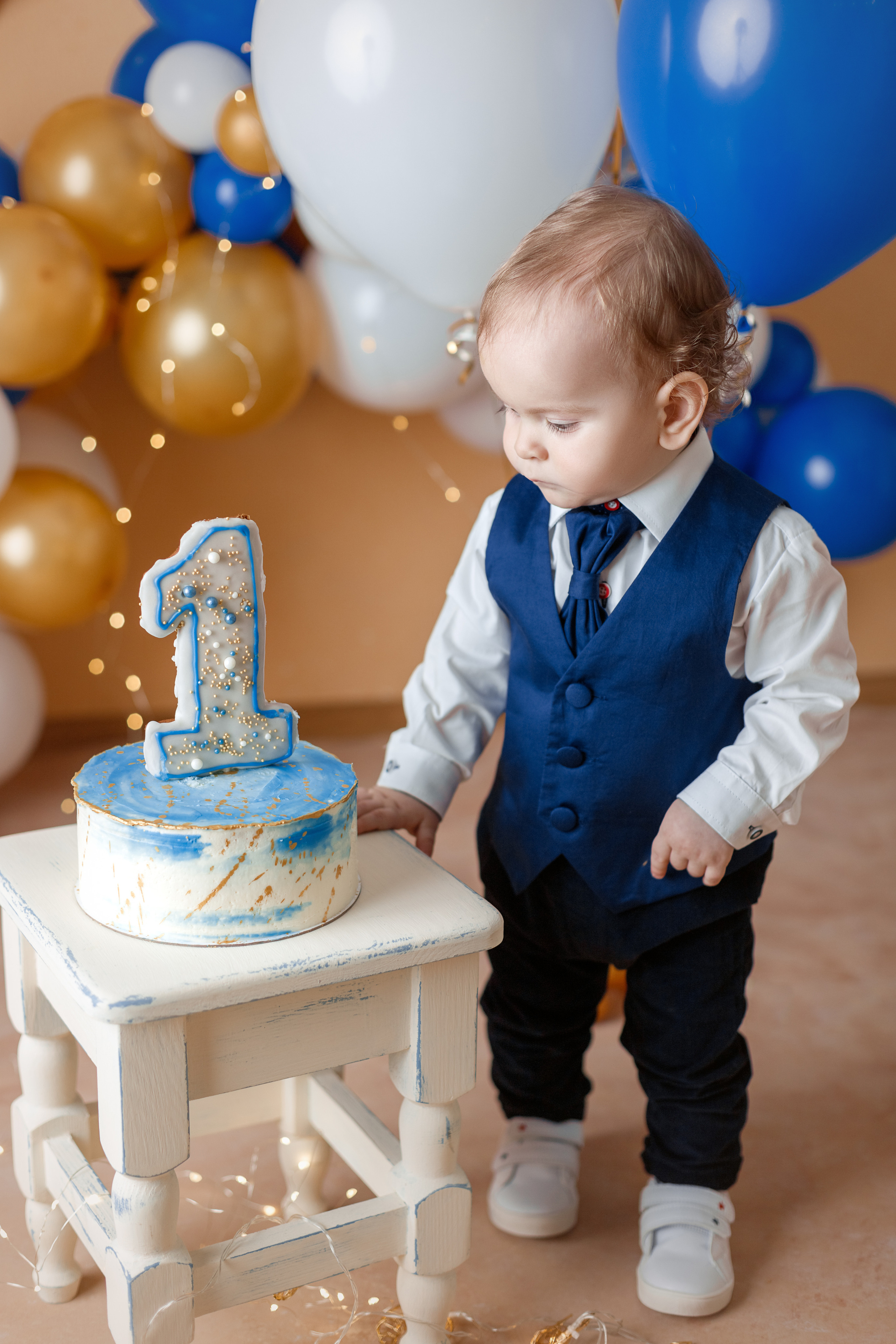 Малыш Илья 1 годик. Детский, семейный и фотограф новорождённых в Ярославле Анна Салова