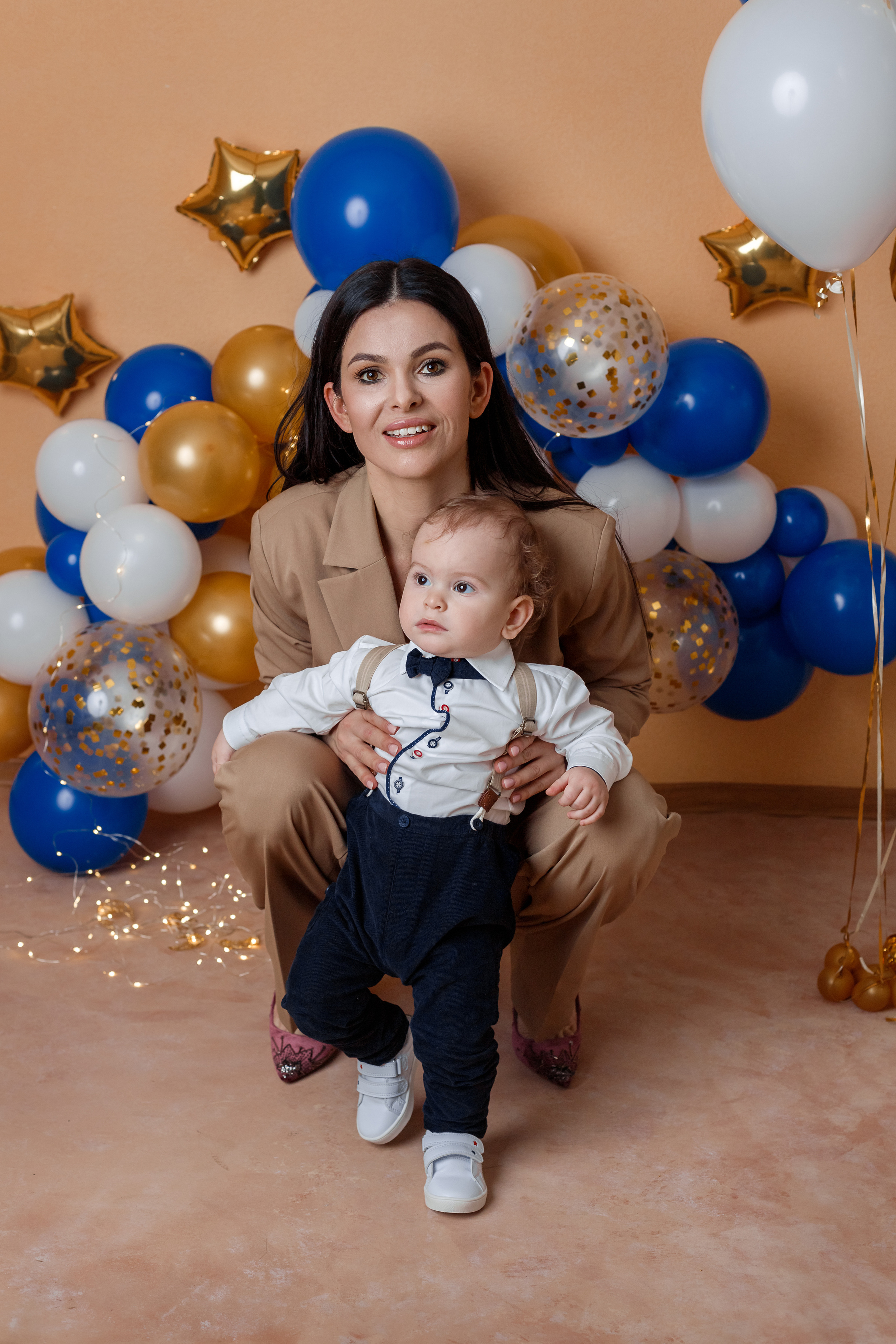 Малыш Илья 1 годик. Детский, семейный и фотограф новорождённых в Ярославле Анна Салова