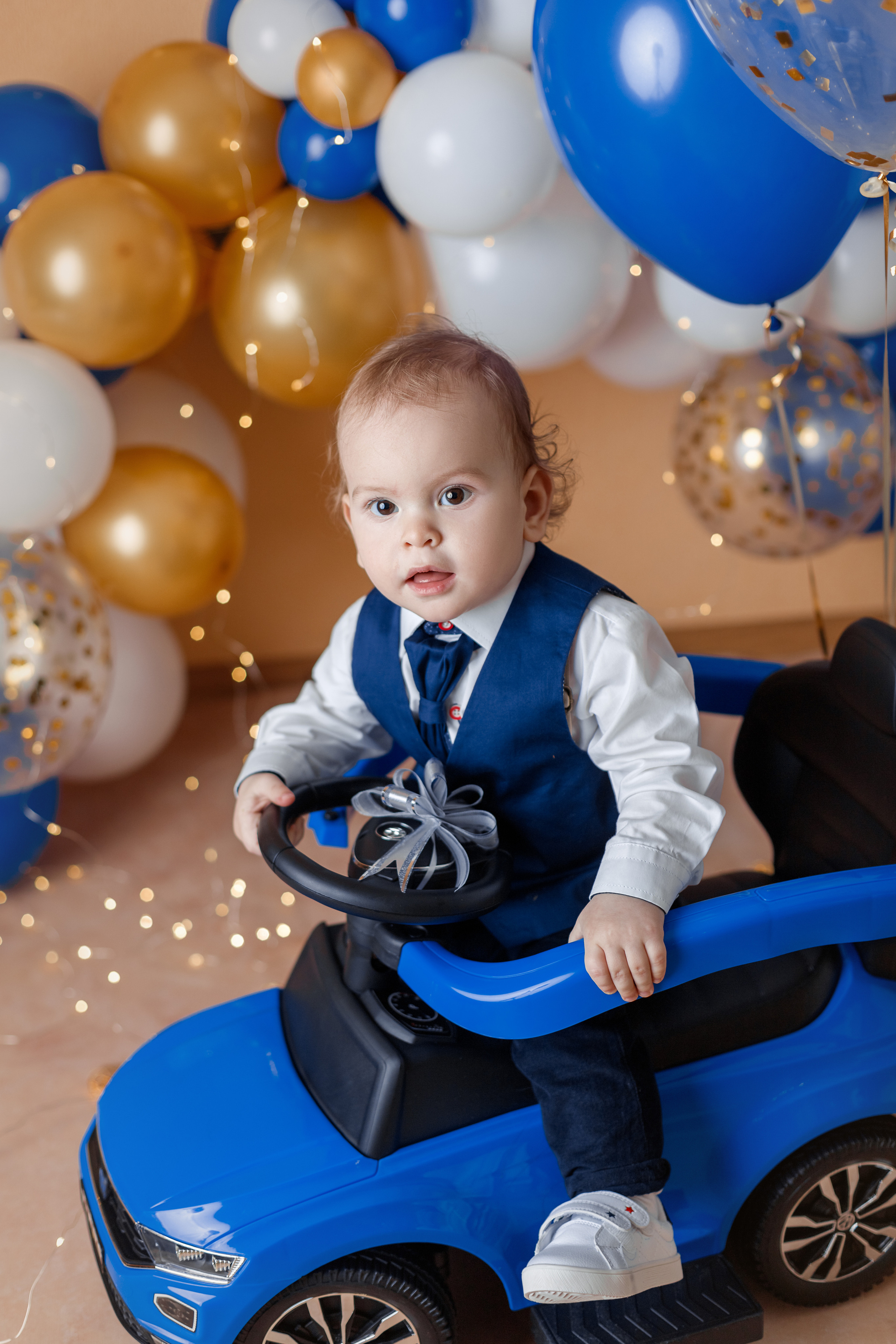 Малыш Илья 1 годик. Детский, семейный и фотограф новорождённых в Ярославле Анна Салова