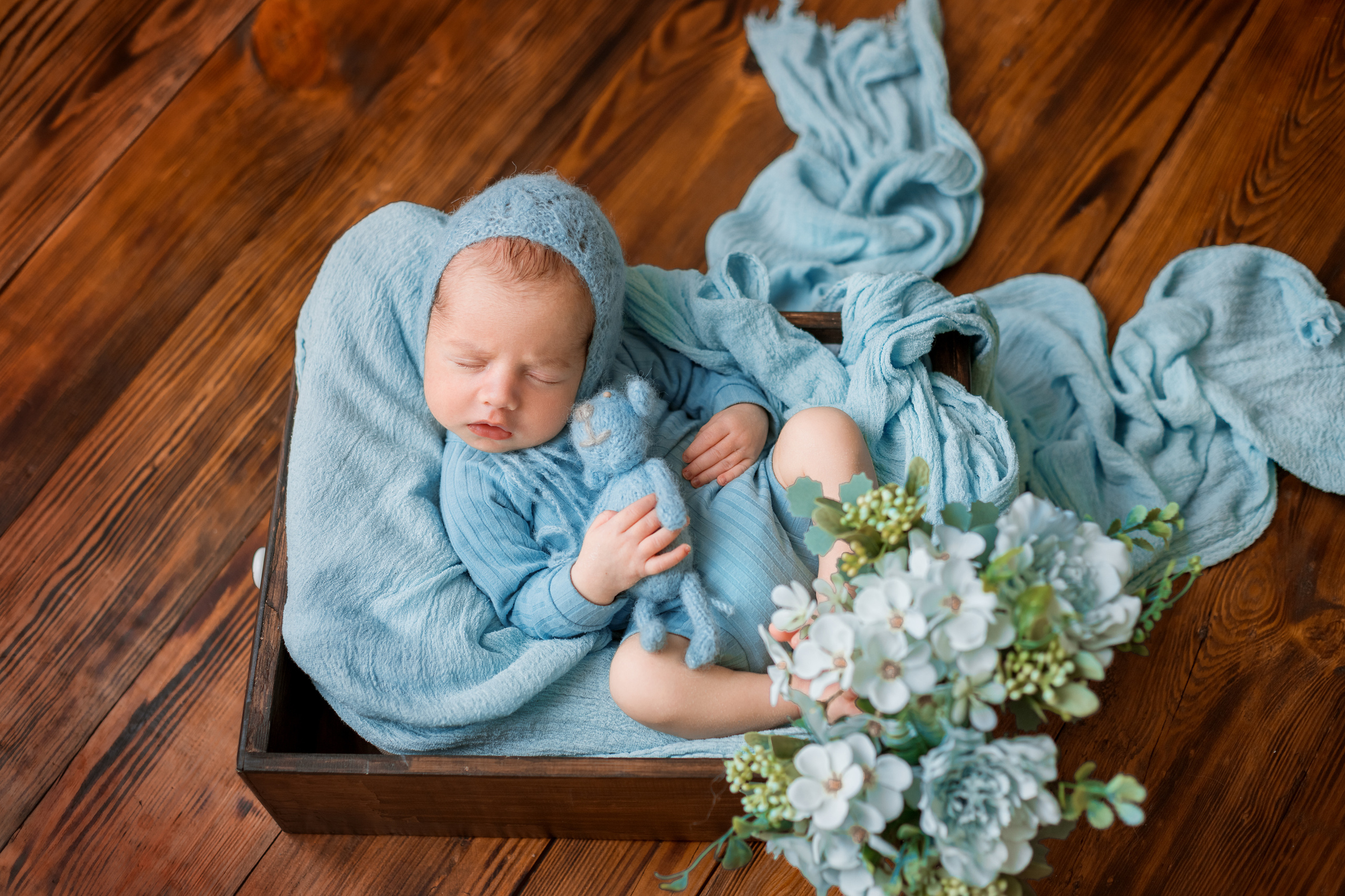 Малыш Тимофей — 16 дней. Детский, семейный и фотограф новорождённых в Ярославле Анна Салова