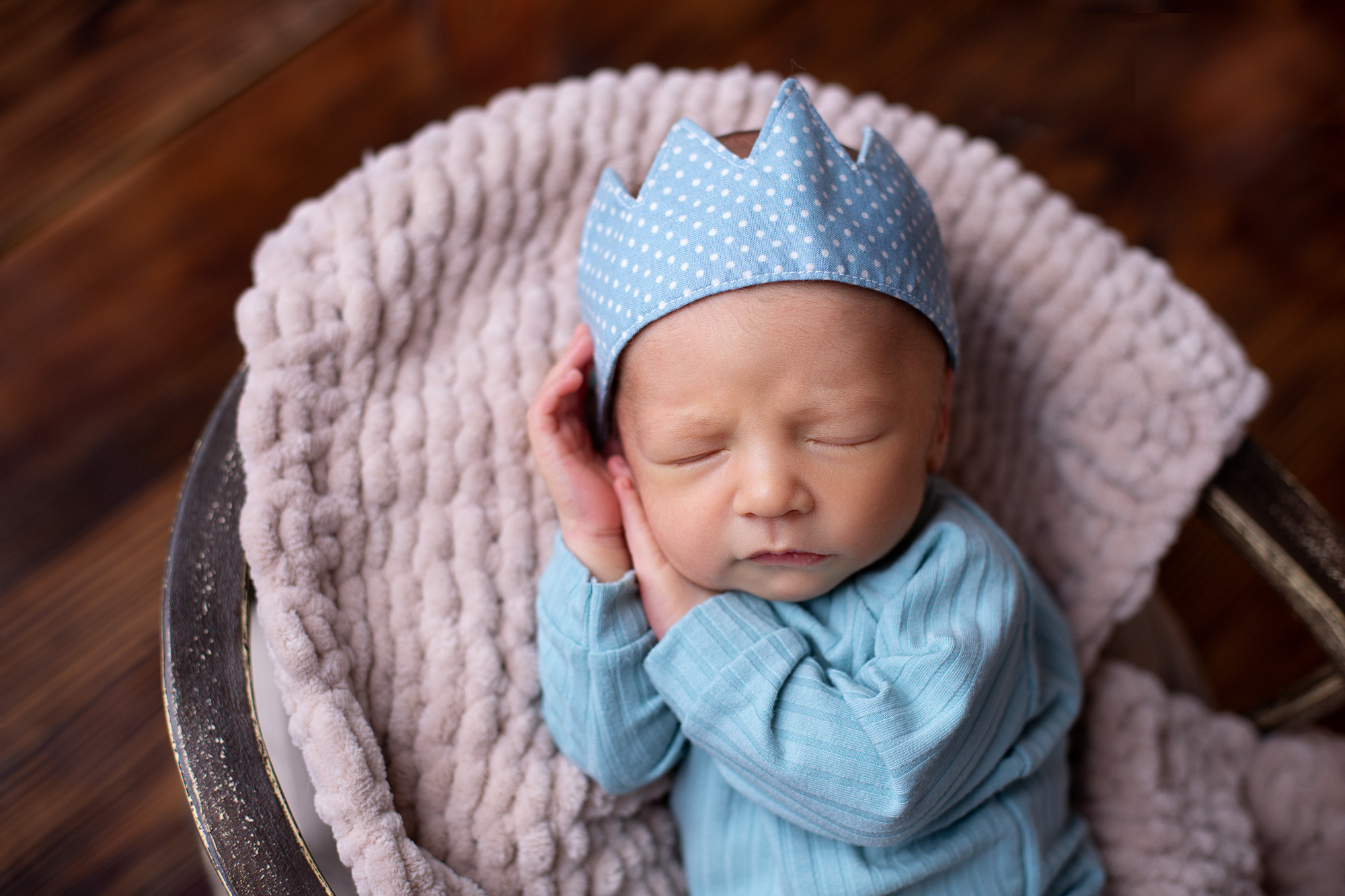 Малыш Александр 9 дней. Детский, семейный и фотограф новорождённых в Ярославле Анна Салова