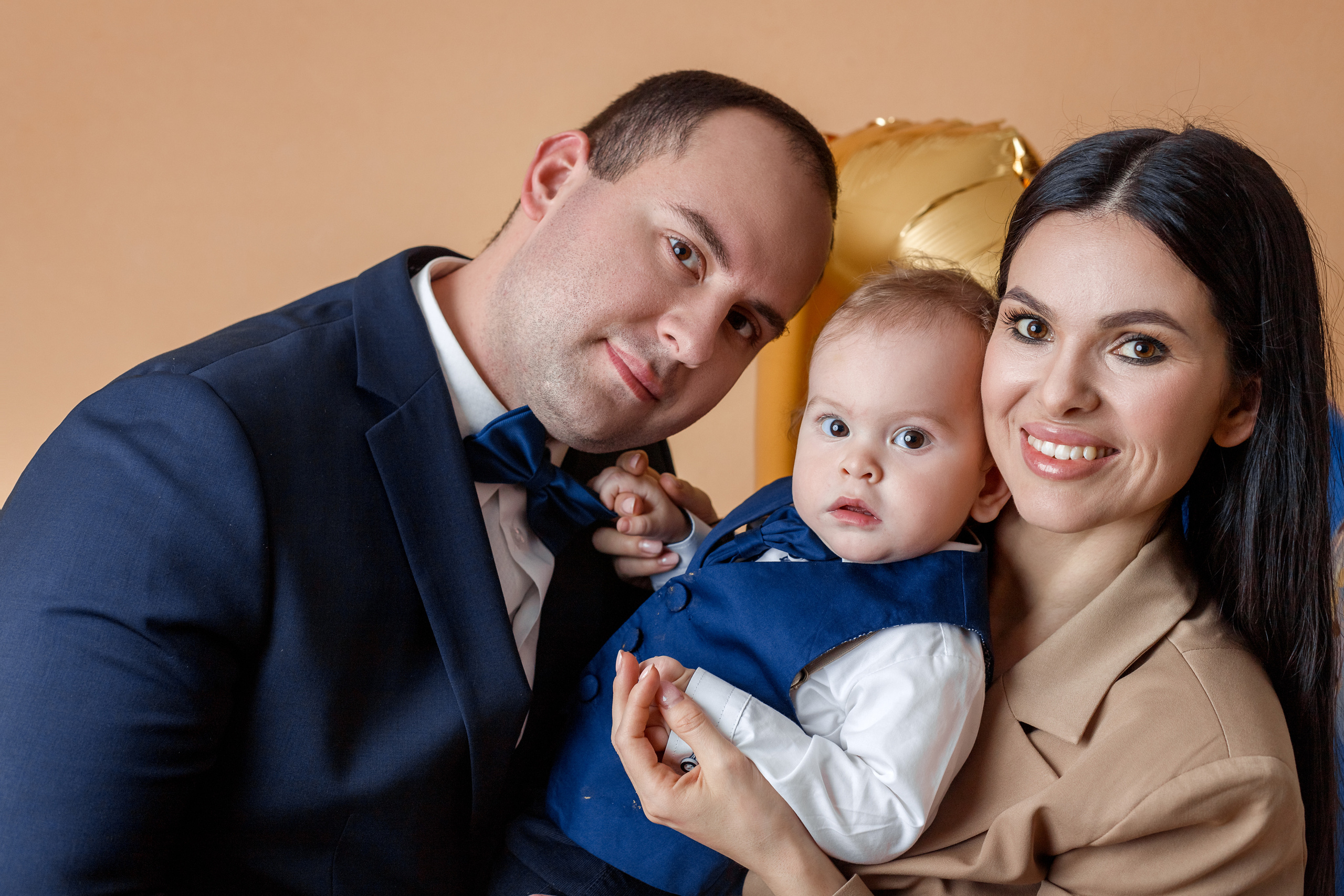 Малыш Илья 1 годик. Детский, семейный и фотограф новорождённых в Ярославле Анна Салова