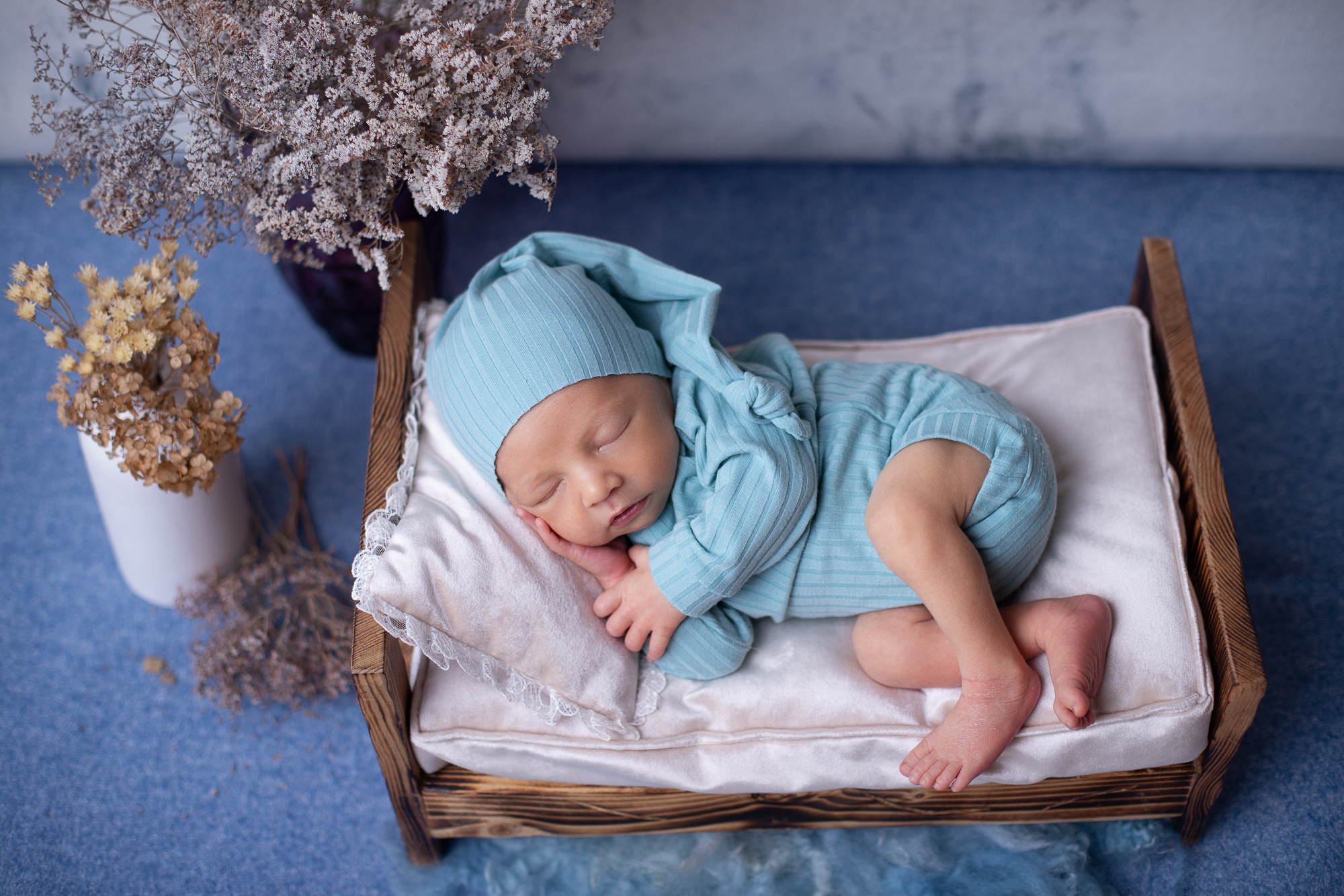 Малыш Александр 9 дней. Детский, семейный и фотограф новорождённых в Ярославле Анна Салова