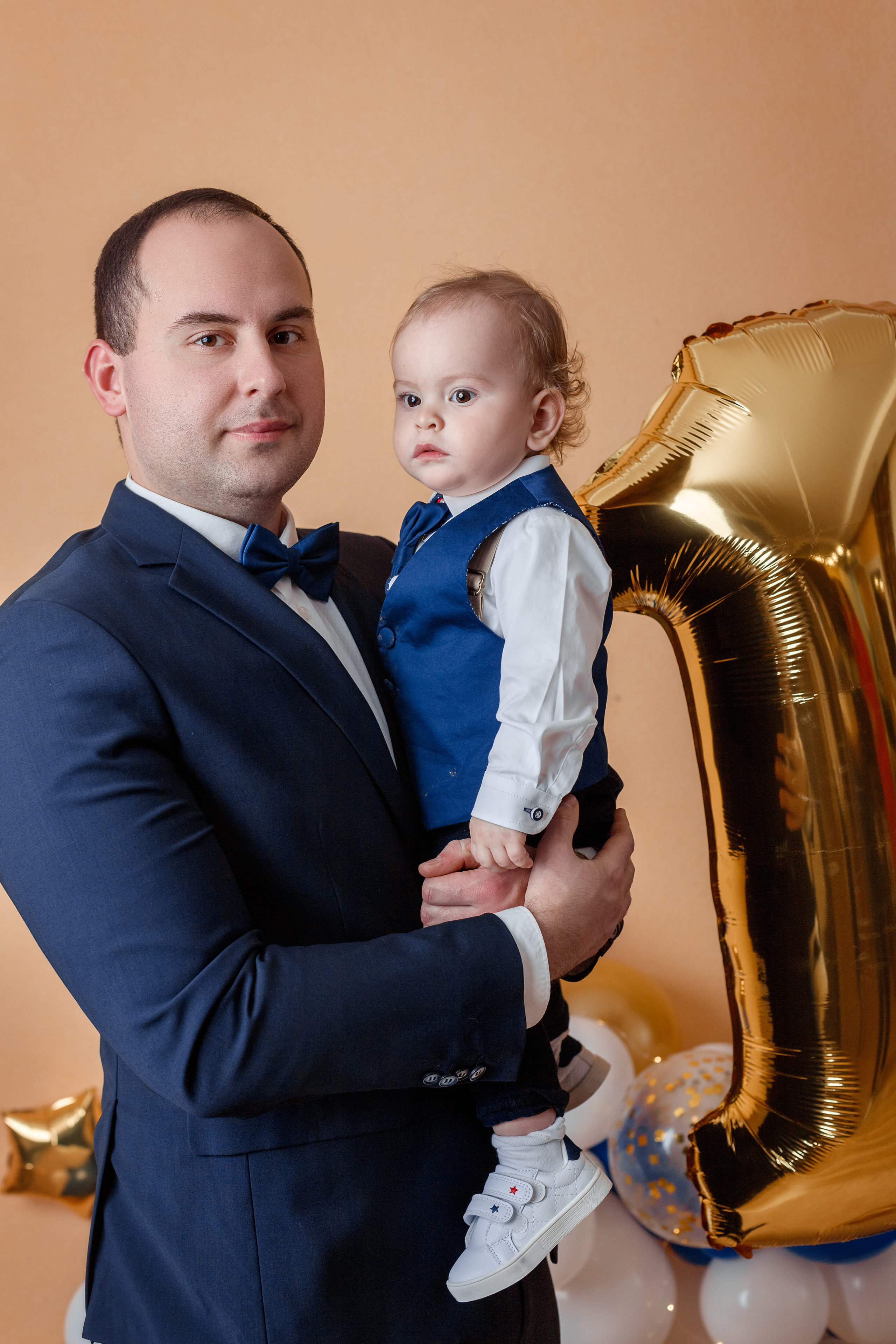 Малыш Илья 1 годик. Детский, семейный и фотограф новорождённых в Ярославле Анна Салова