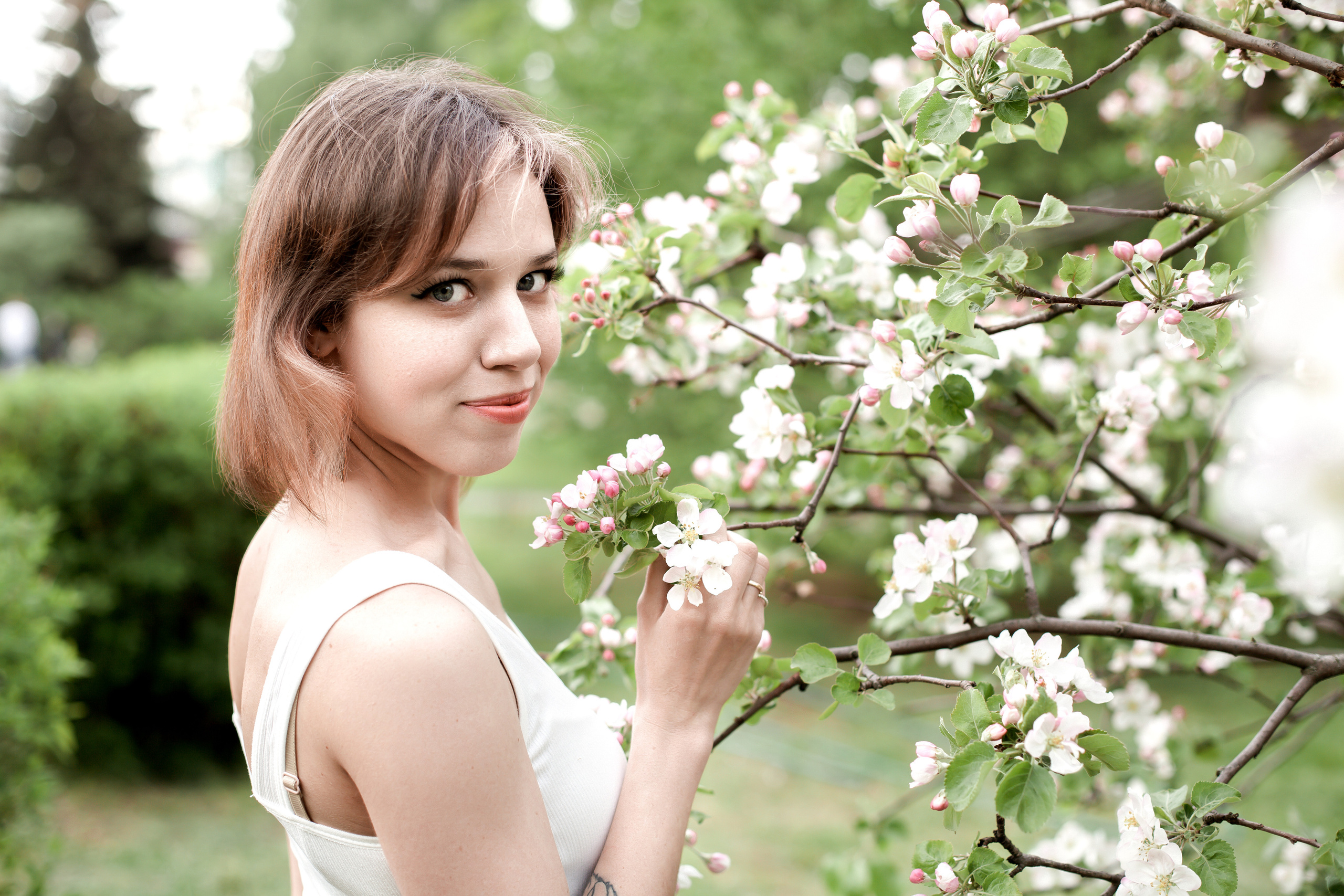 фотосессия в цветении