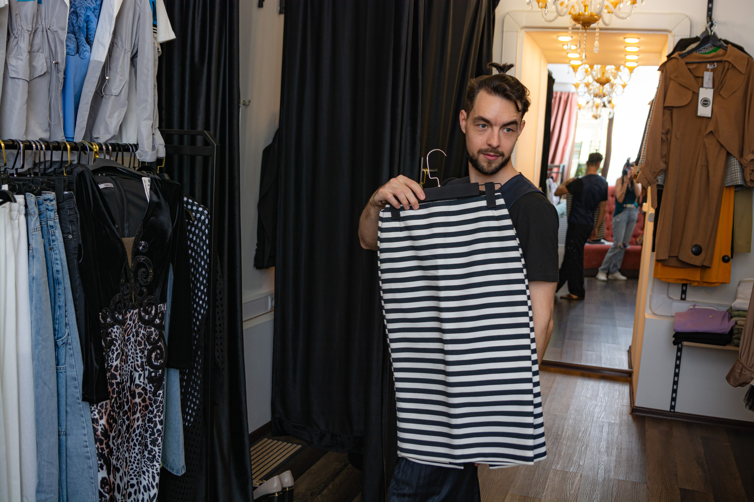 Шопинг со стилистом. Портретный фотограф в Санкт-Петербурге Дмитриева Наталия