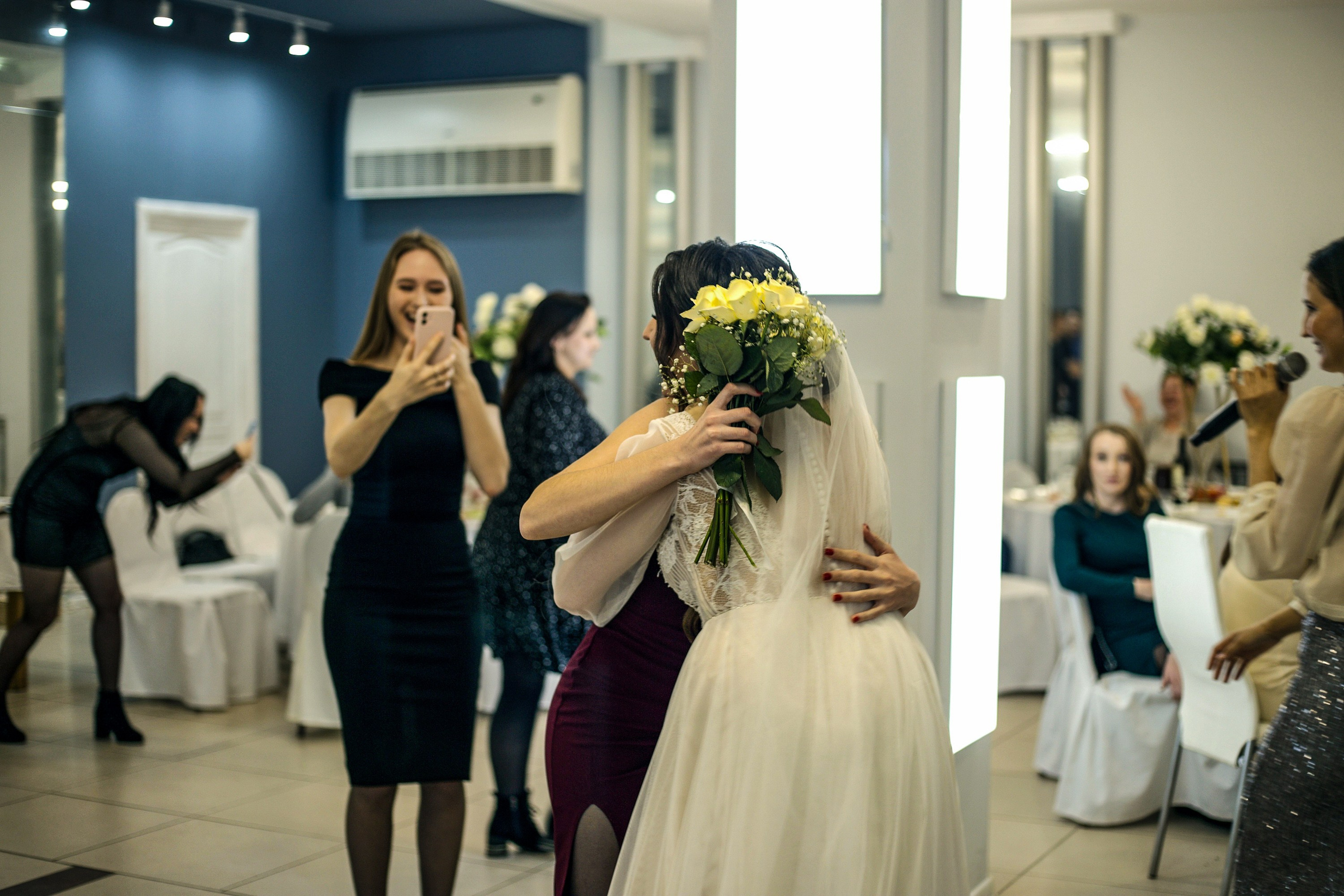 Свадебный банкет. Разноплановый фотограф в Москве