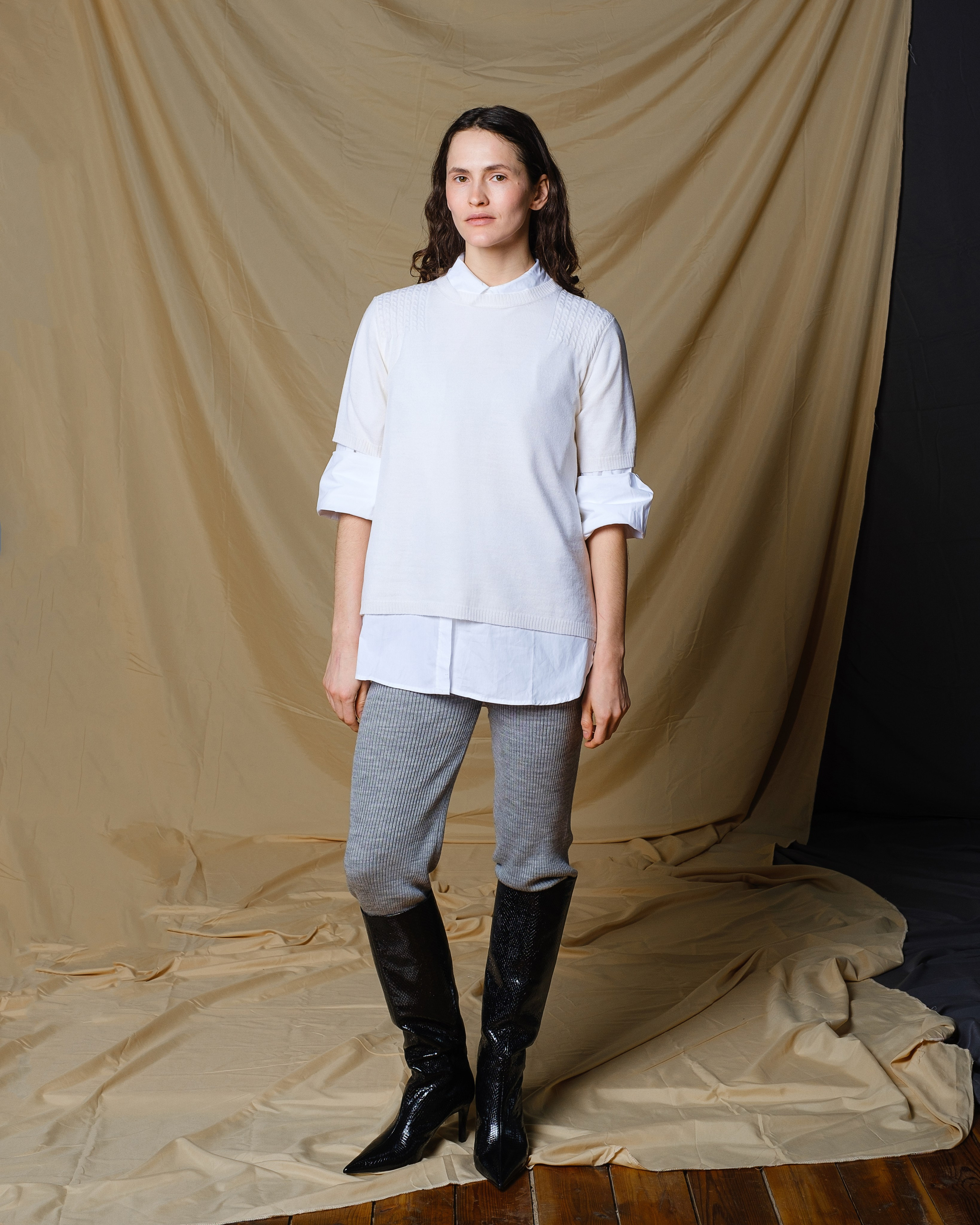 Премиальный трикотаж. Лукбук. Визажист для брендов, Фэшн продюсер Олеся Глушкова