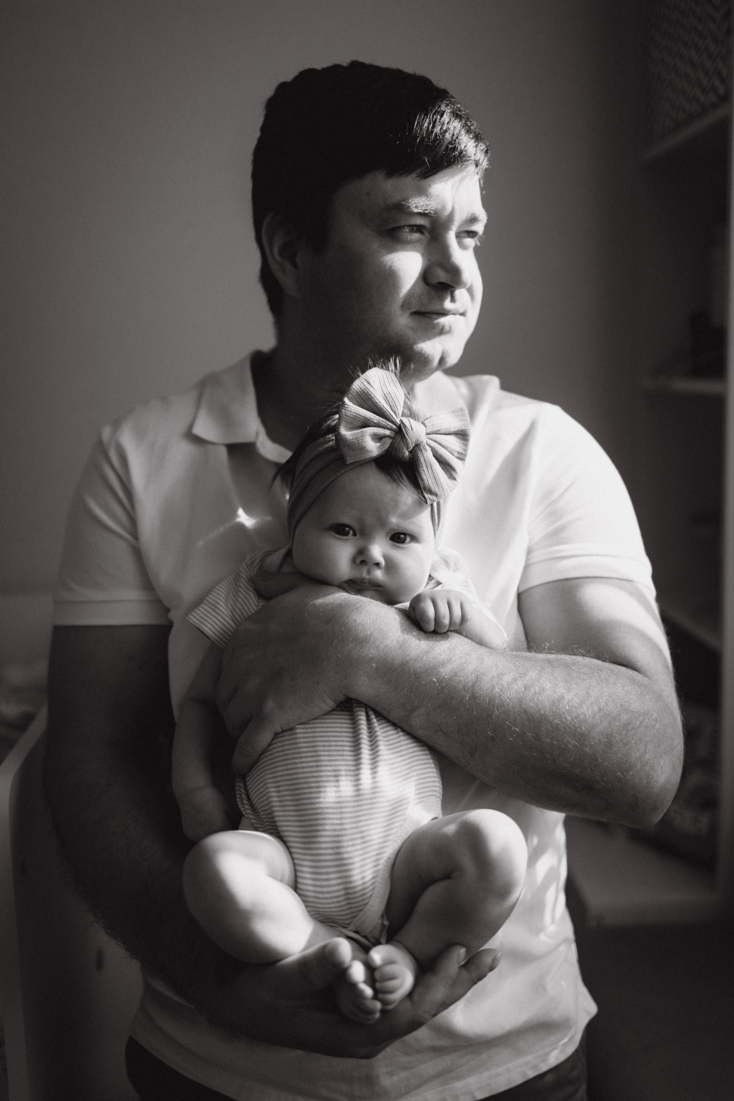 Ньюборн съемка Любы и ее семьи. Семейный фотограф в Москве и Люберцах Юлия Гуськова