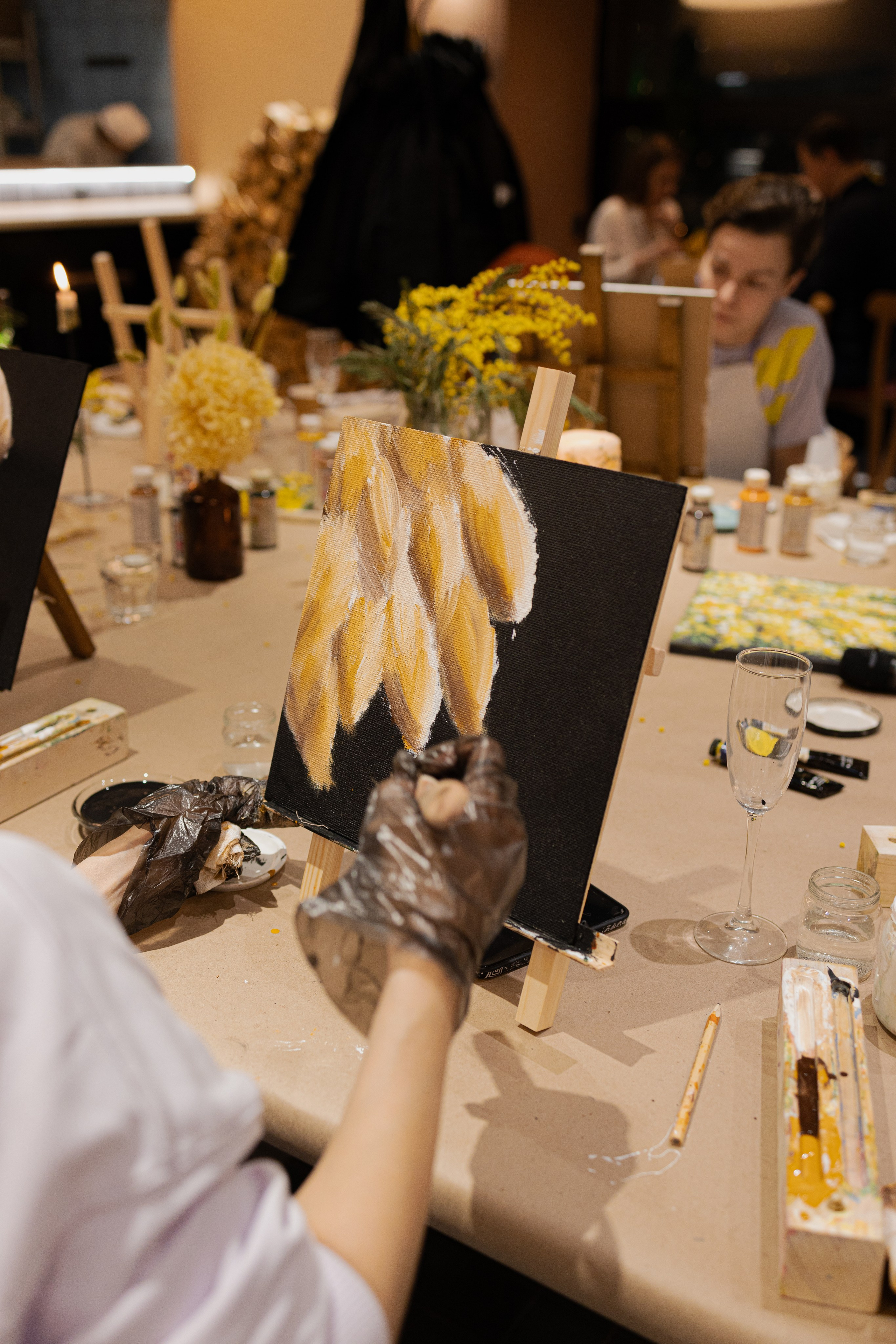 МК Мимоза. Анастасия Ракчеева Художник