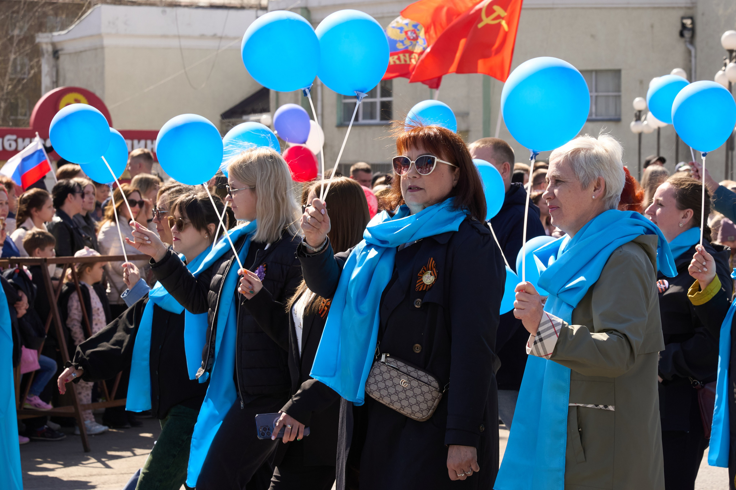 Празднование Дня победы 2024 в г. Ленинск-Кузнецкий. [fXph] Фотограф Масликов Илья. Съёмка мероприятий в Ленинске-Кузнецком
