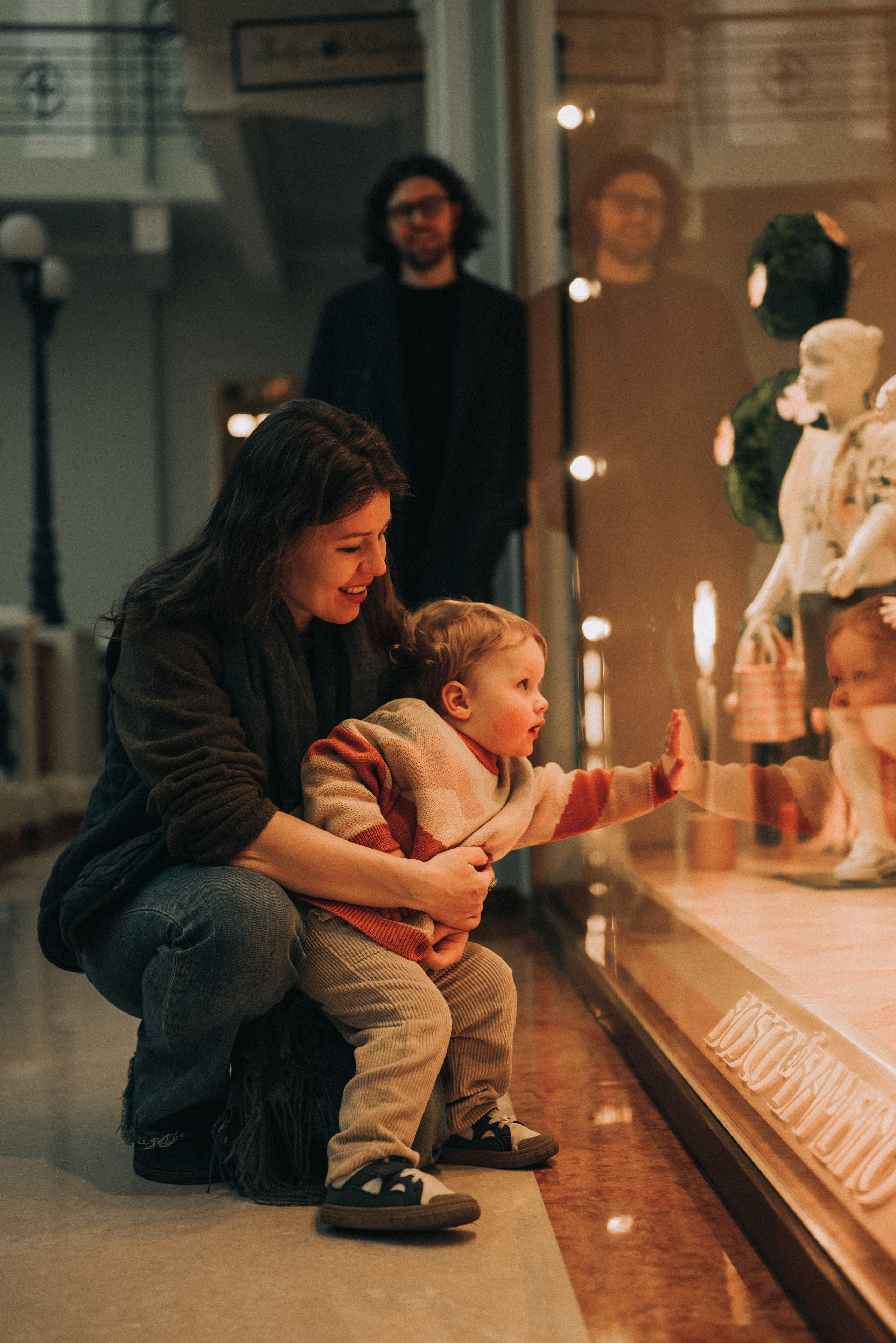 Прогулка по Москве. Ксения, Лев и Аркадий. Семейный фотограф в Москве Дарья Пузикова