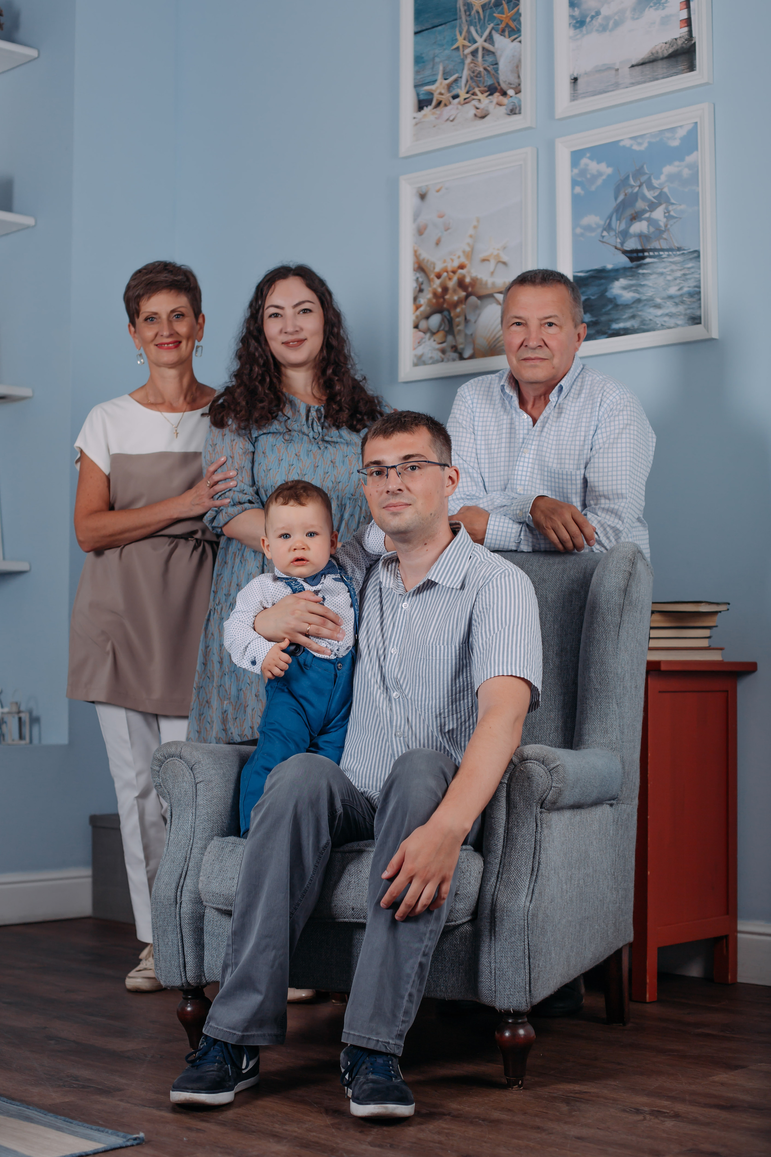 Вся семья в сборе. Семейный и детский фотограф в Санкт-Петербурге Тамара Нечаева