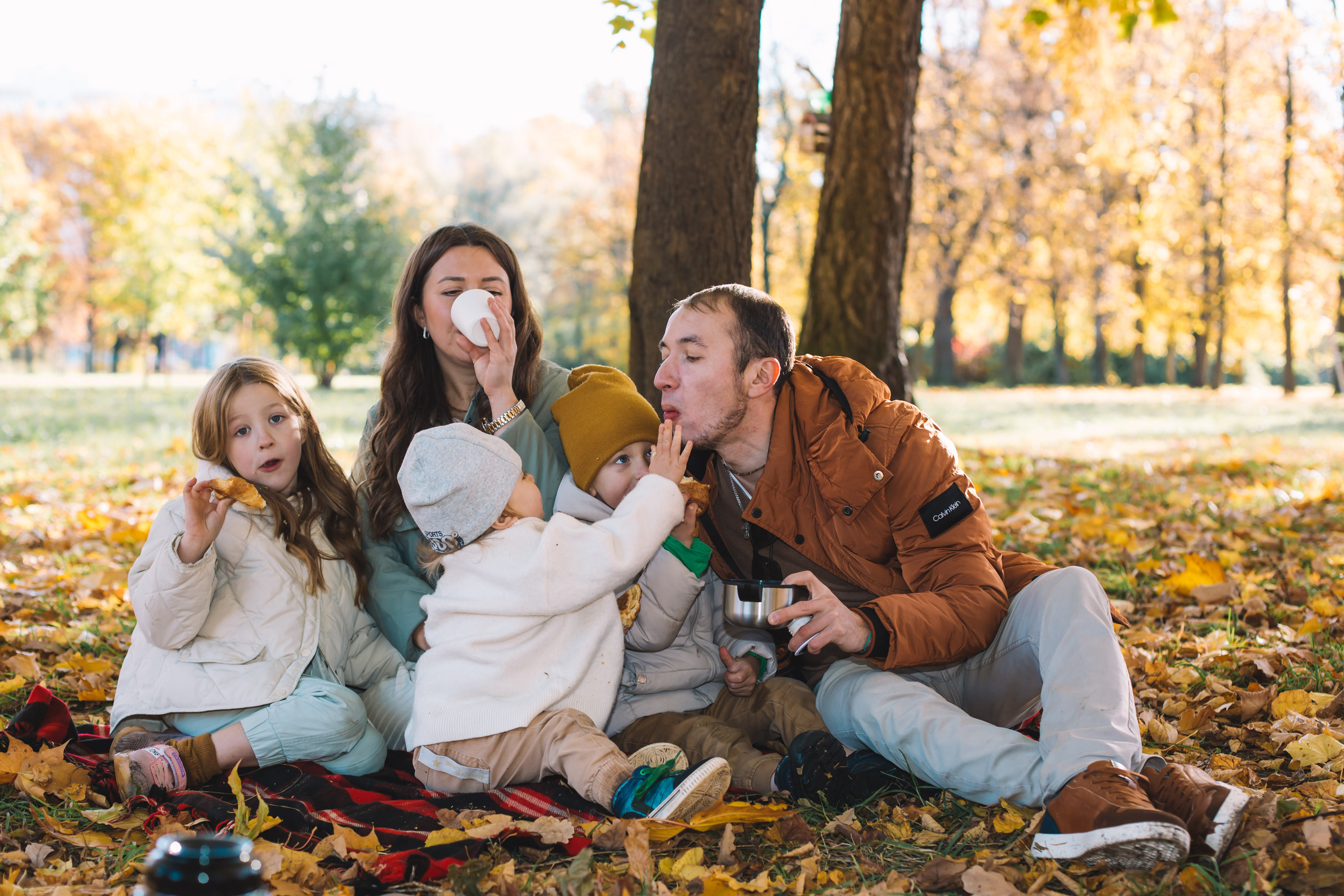 Осень в парке. Семейный и детский фотограф в Санкт-Петербурге Тамара Нечаева
