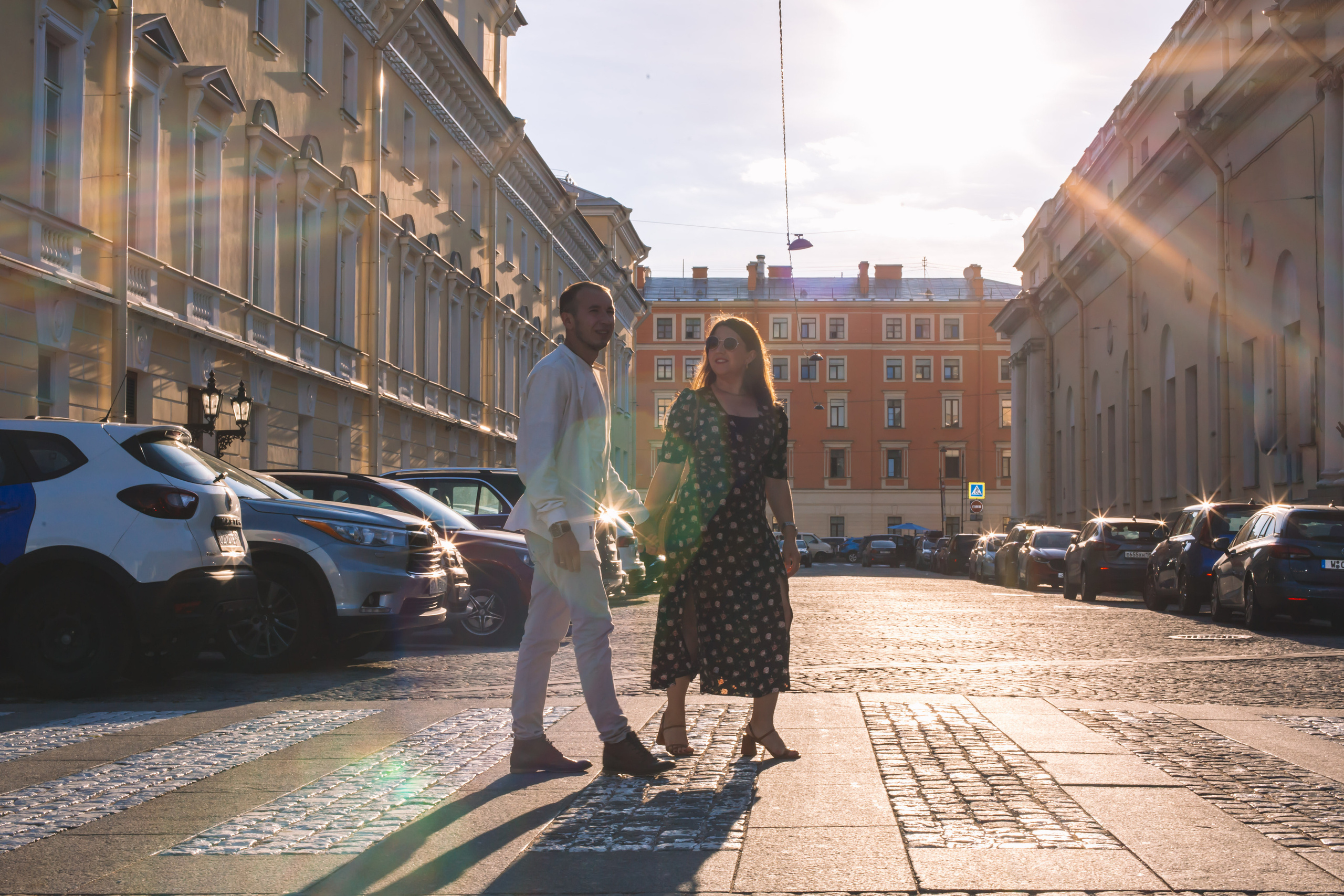 Свидание в центре города. Семейный и детский фотограф в Санкт-Петербурге Тамара Нечаева