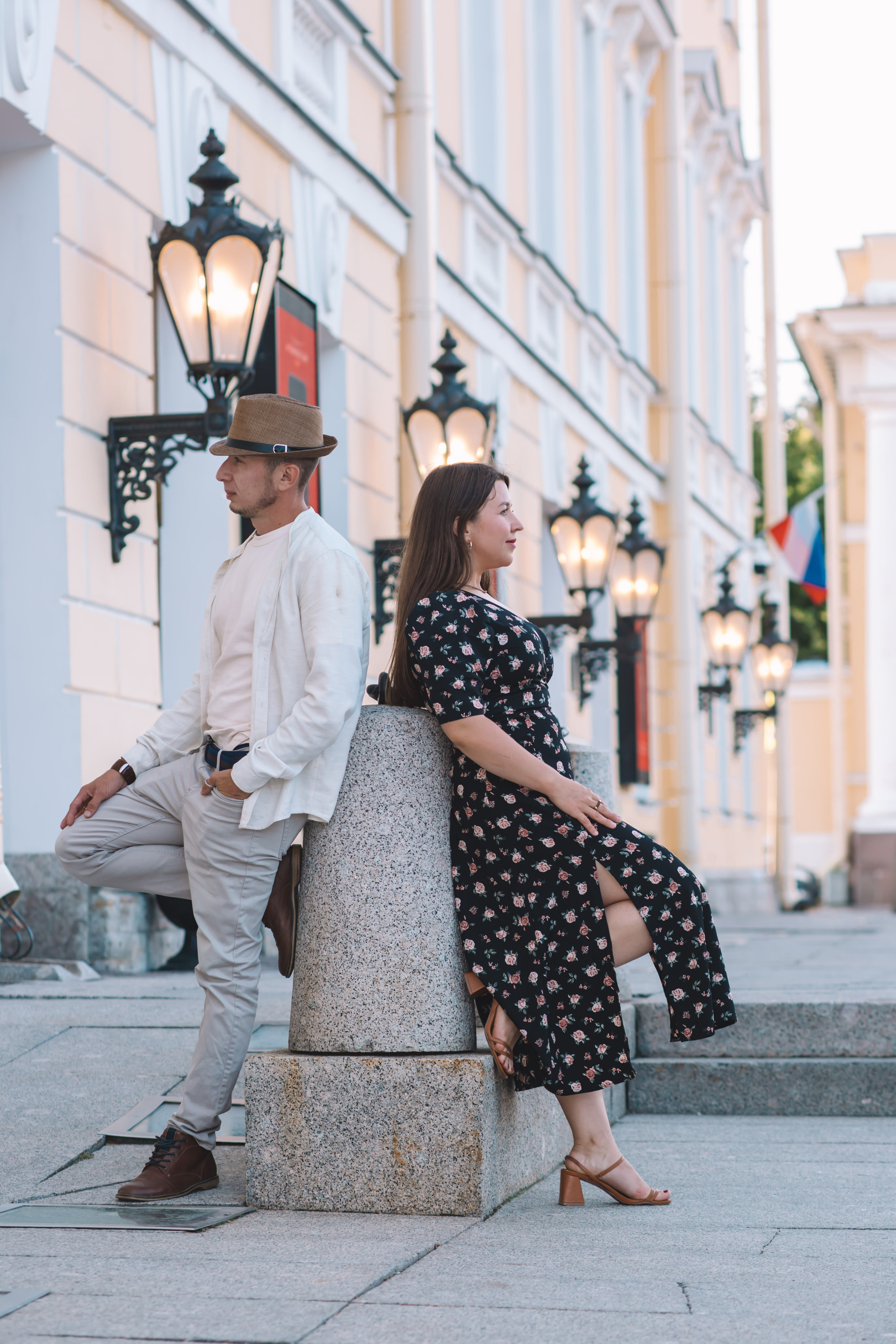 Свидание в центре города. Семейный и детский фотограф в Санкт-Петербурге Тамара Нечаева