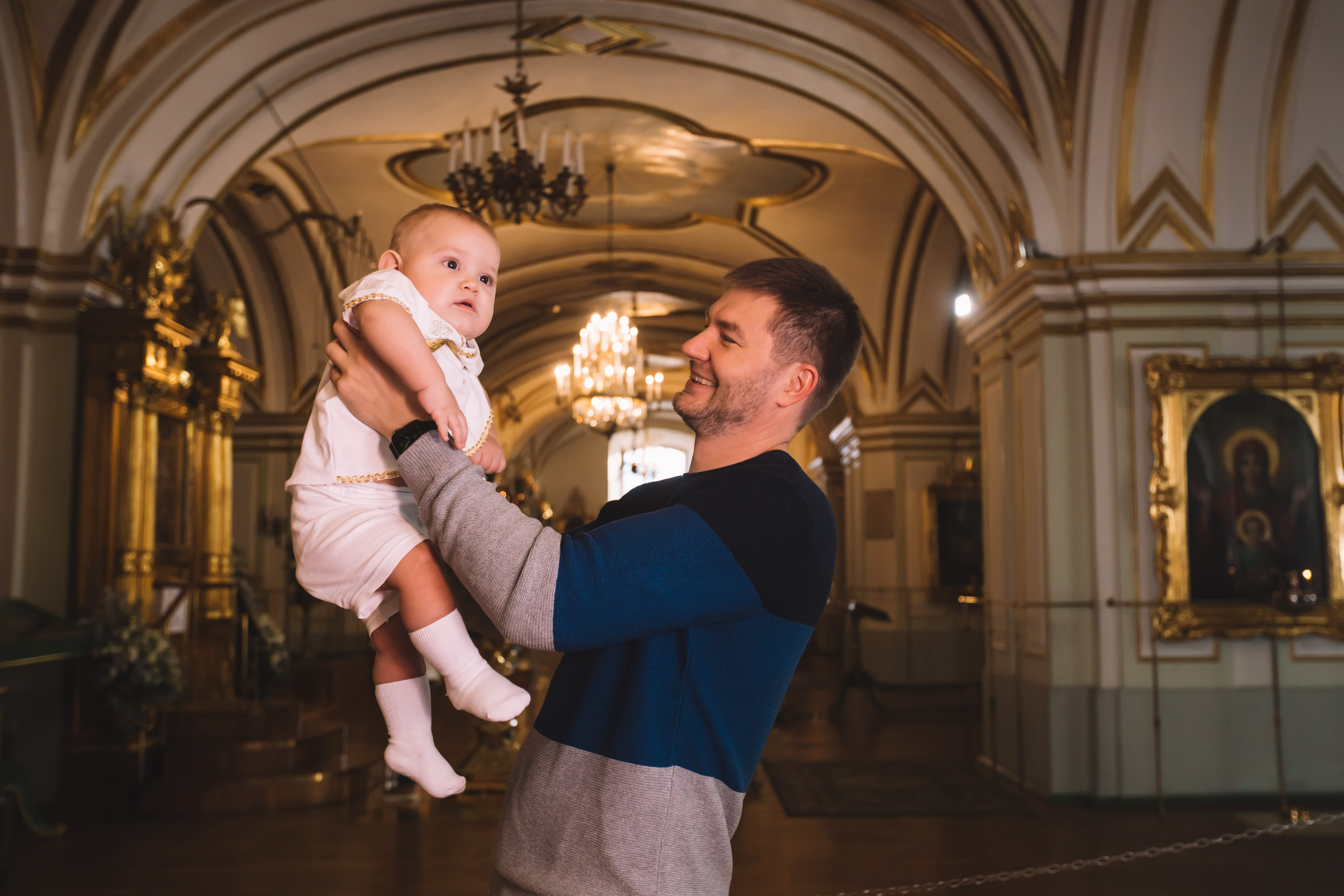 Крещение в Никольском Соборе. Семейный и детский фотограф в Санкт-Петербурге Тамара Нечаева