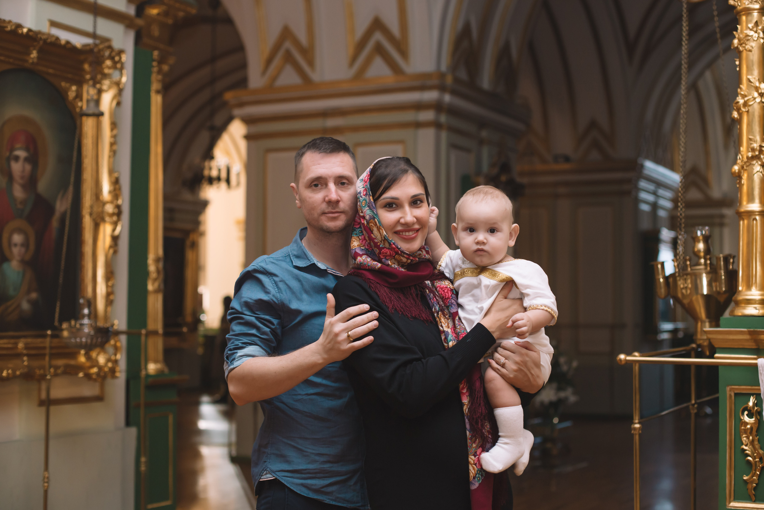 Крещение в Никольском Соборе. Семейный и детский фотограф в Санкт-Петербурге Тамара Нечаева