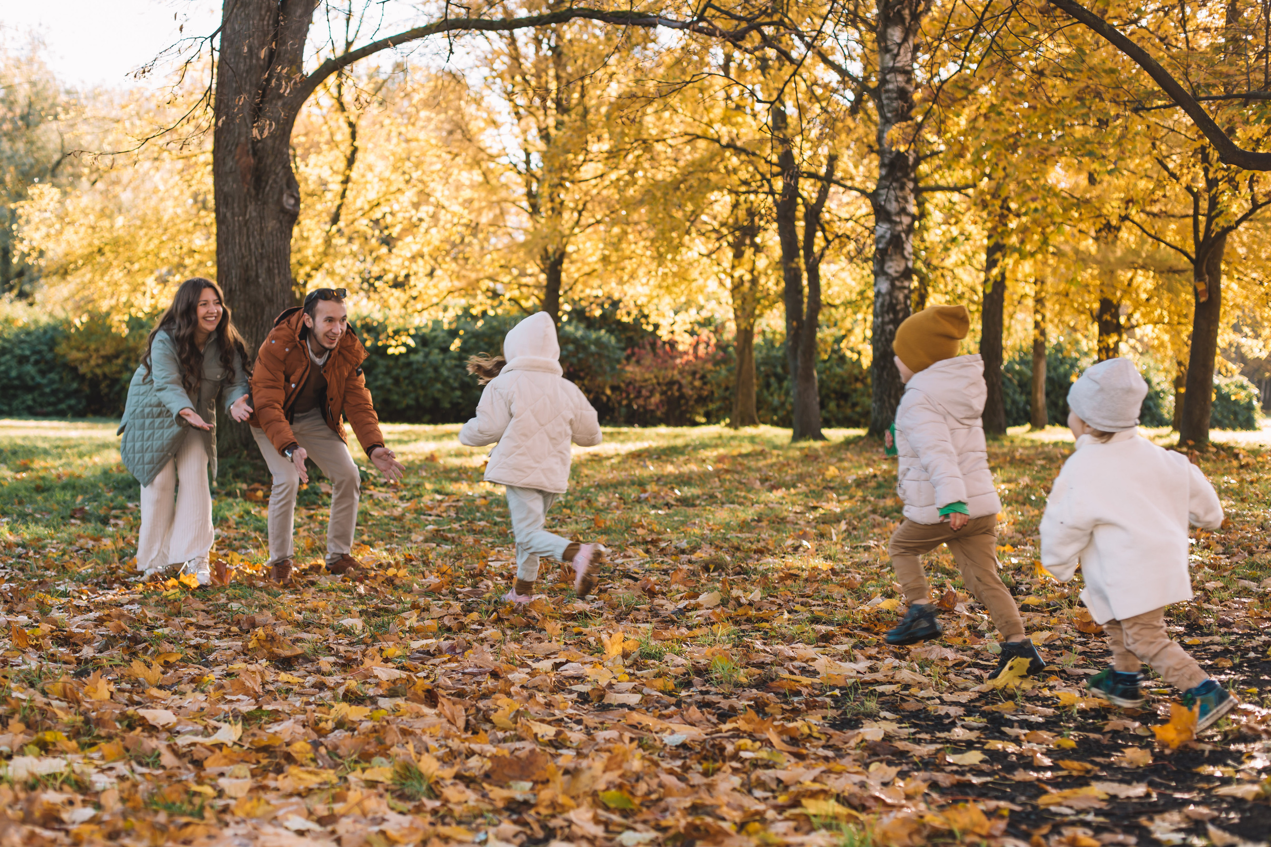 Осень в парке. Семейный и детский фотограф в Санкт-Петербурге Тамара Нечаева