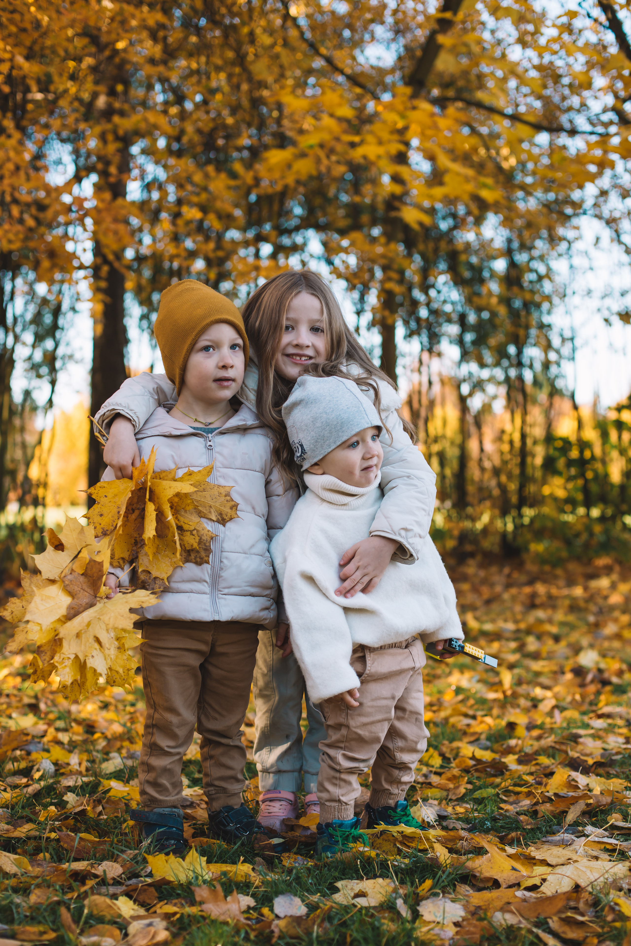 Осень в парке. Семейный и детский фотограф в Санкт-Петербурге Тамара Нечаева