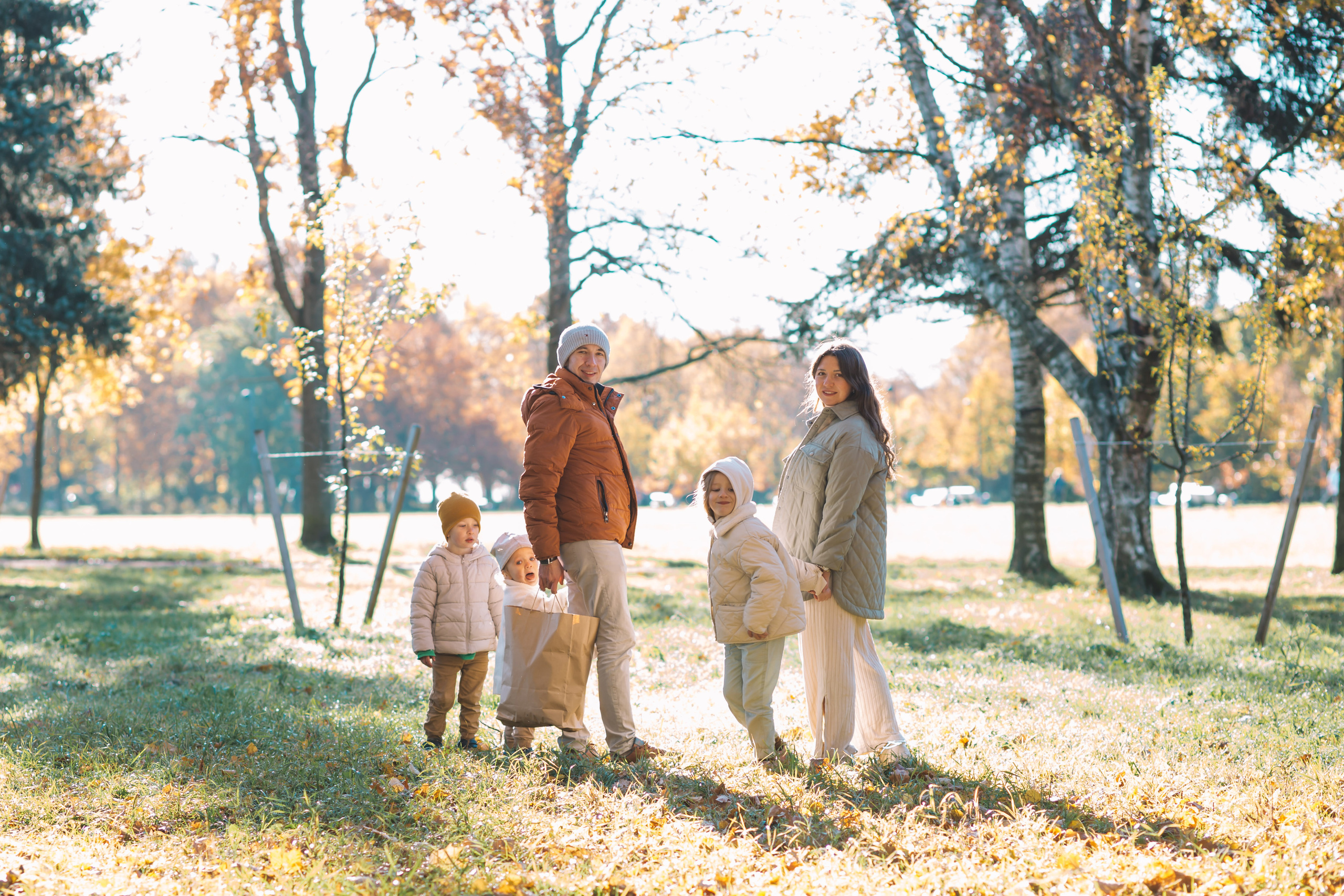 Осень в парке. Семейный и детский фотограф в Санкт-Петербурге Тамара Нечаева