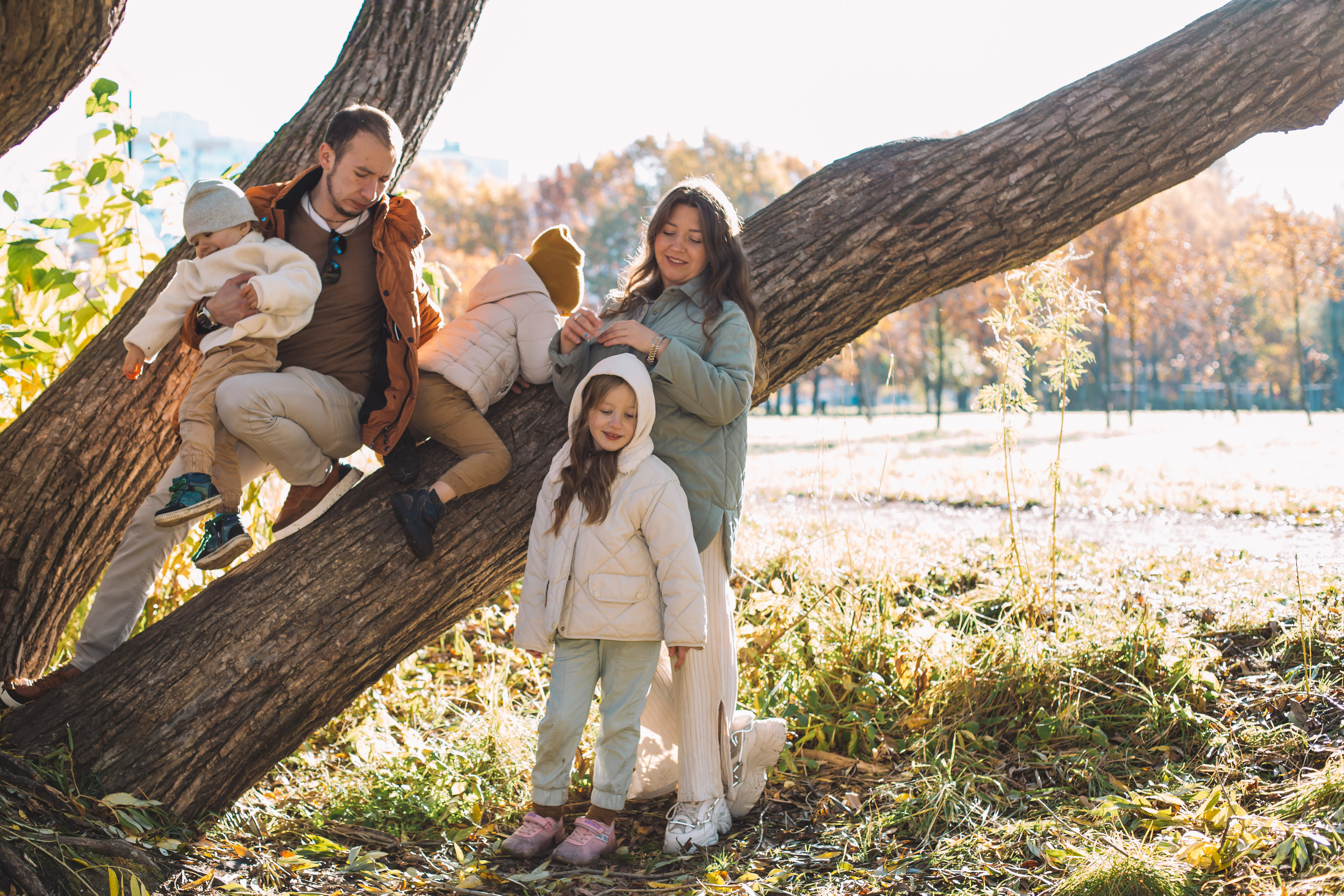 Осень в парке. Семейный и детский фотограф в Санкт-Петербурге Тамара Нечаева