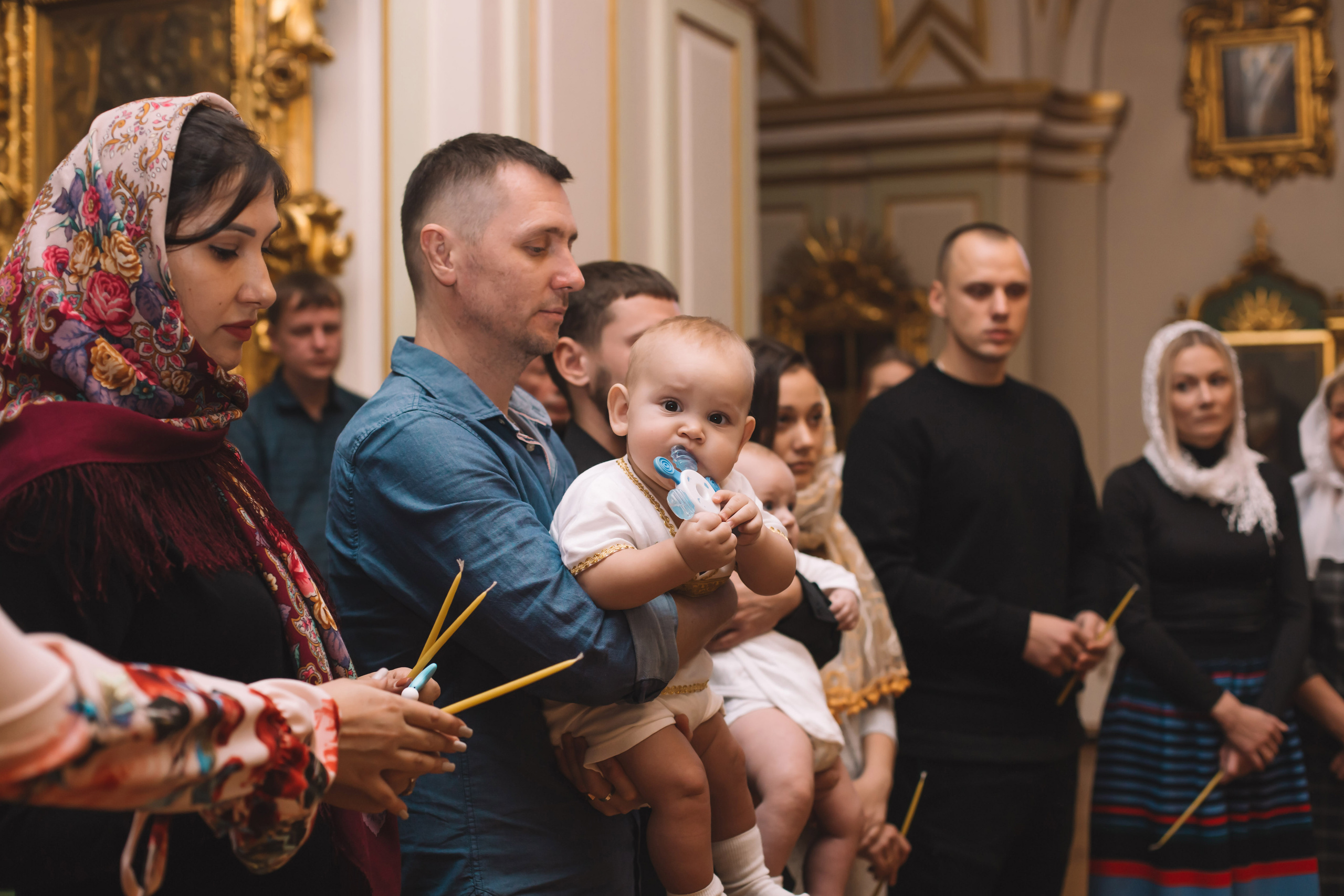 Крещение в Никольском Соборе. Семейный и детский фотограф в Санкт-Петербурге Тамара Нечаева