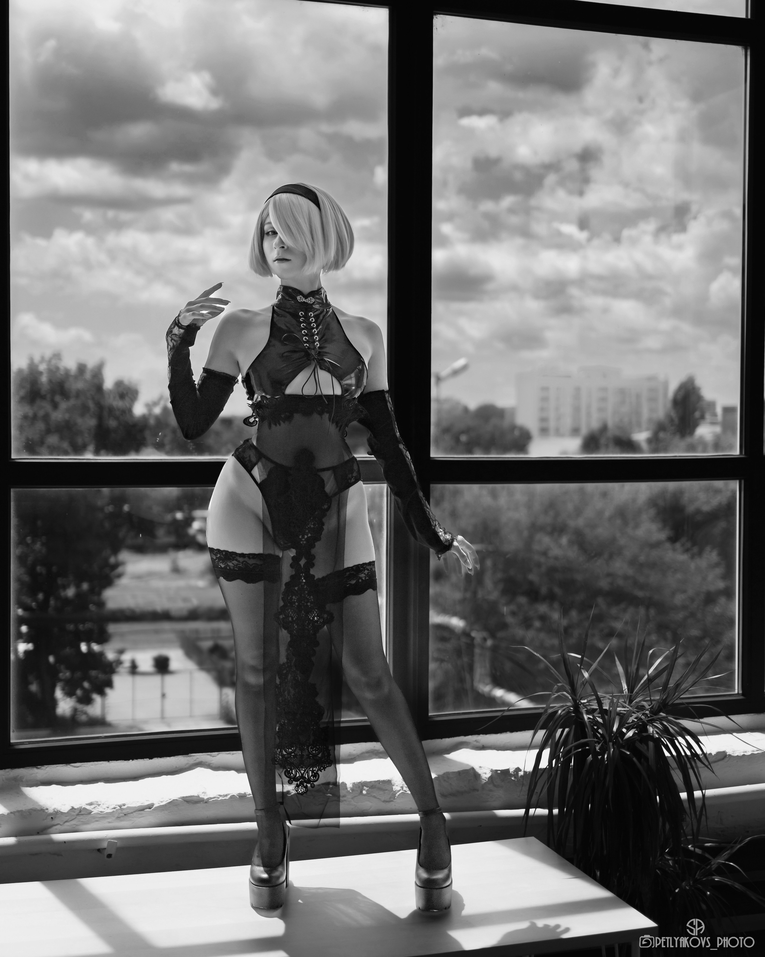 Sora Ookami Cosplay (2B). Фотограф, видеограф Пятигорск, Ставрополь, Ессентуки, Petlyakovs_photo