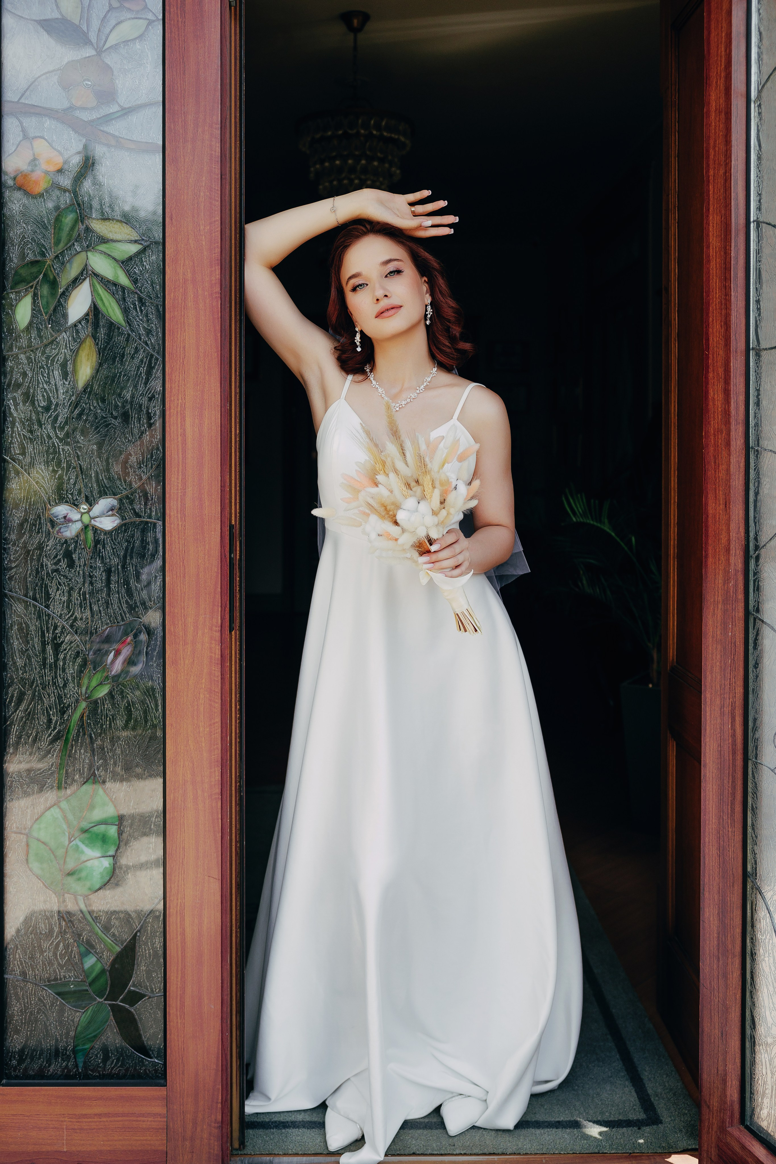 как позировать невесте