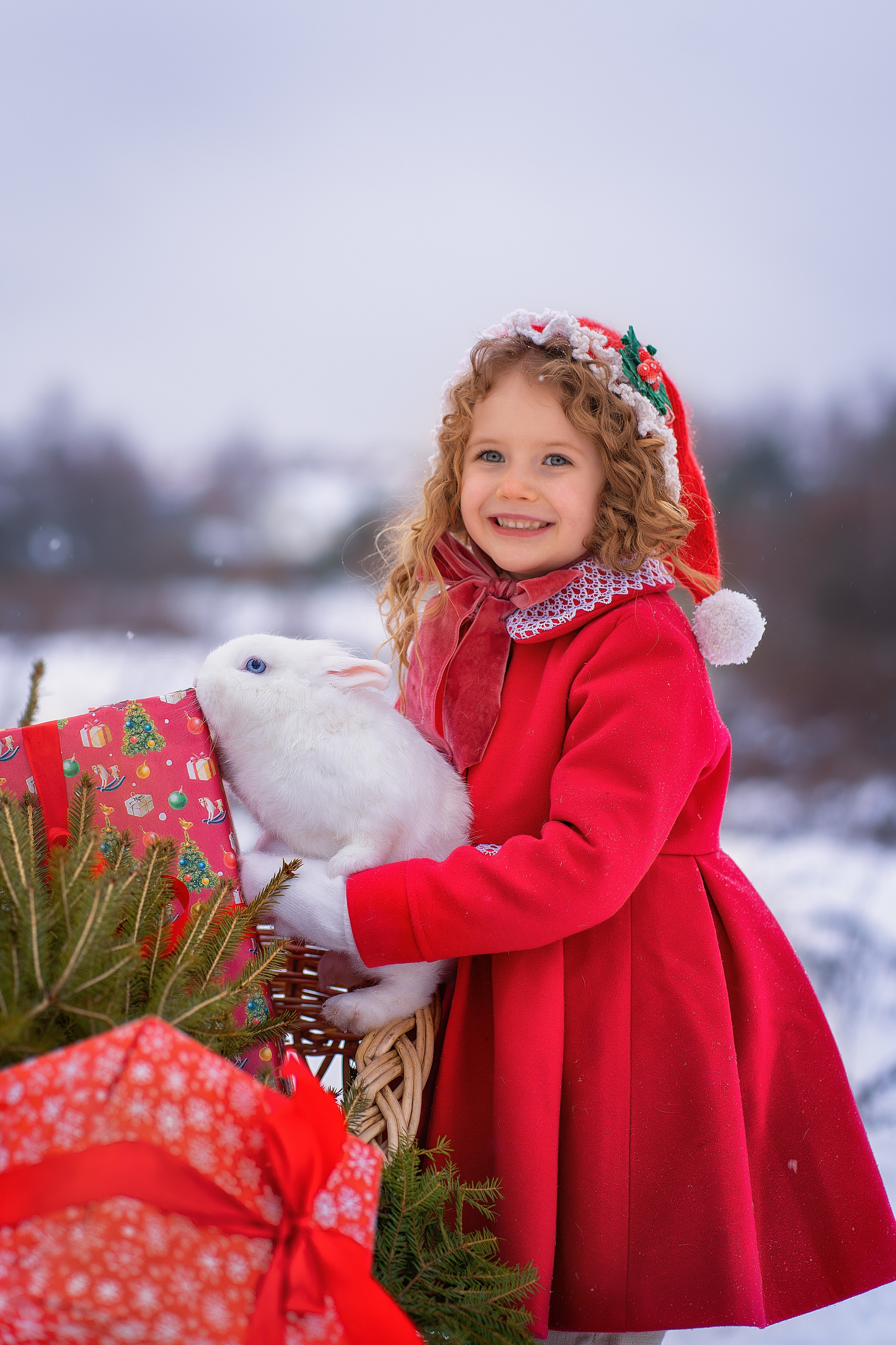 Детские новогодние и рождественские фотоистории. Детский и семейный фотограф в Москве и Подмосковье Настя Наумова