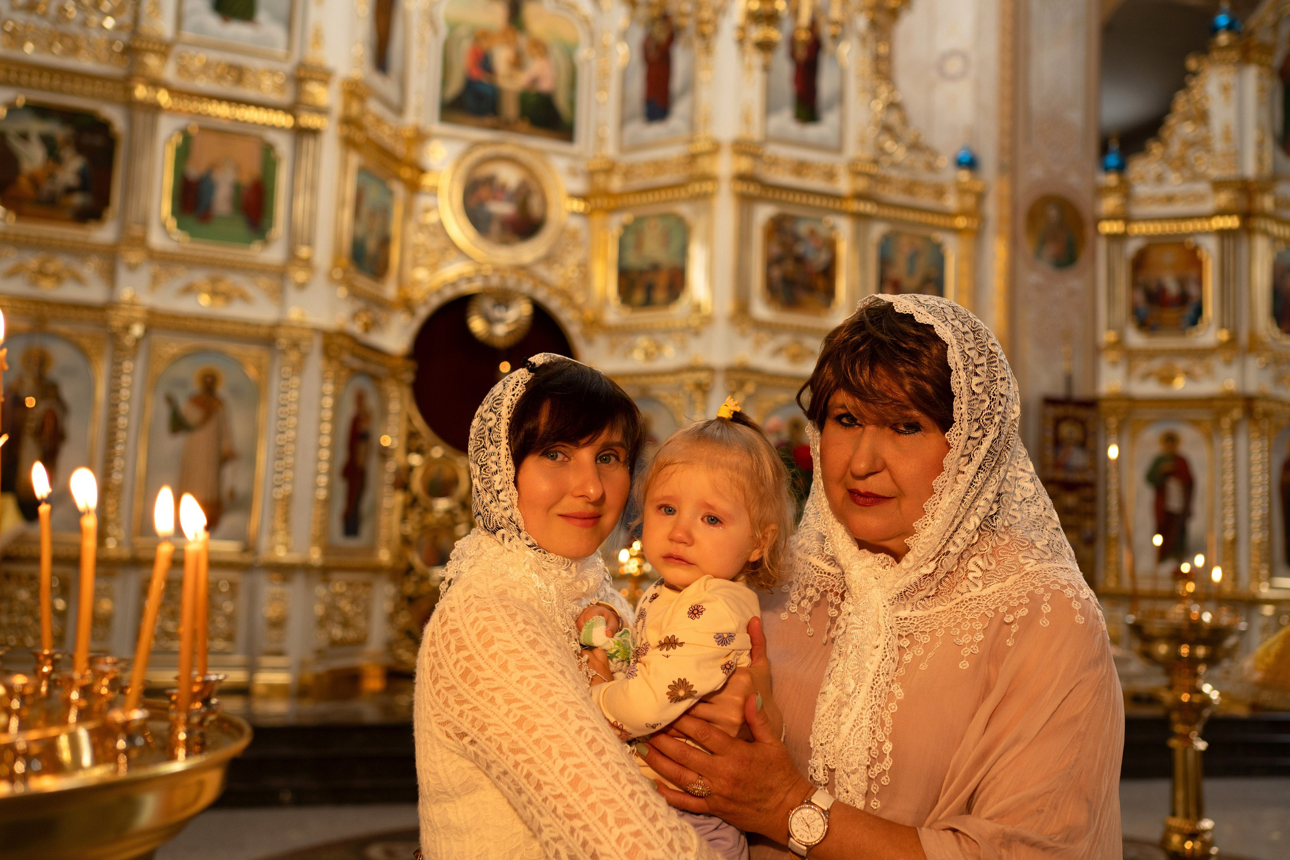 Таинство крещения Екатерины