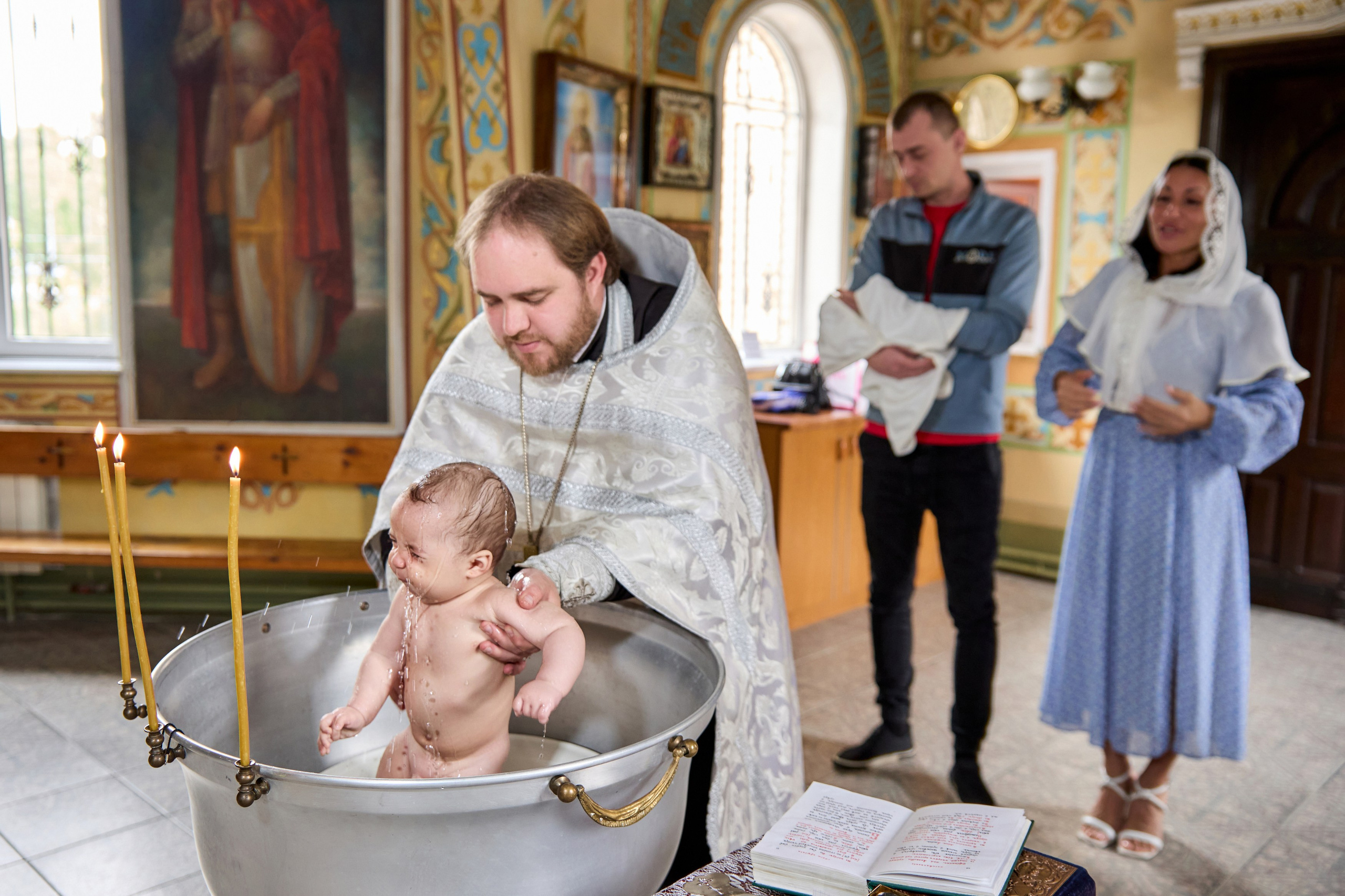 Профессиональная фотосъёмка КРЕЩЕНИЯ в Донецке, Макеевке. Фотограф Татаринов Андрей (Донецк / Макеевка)