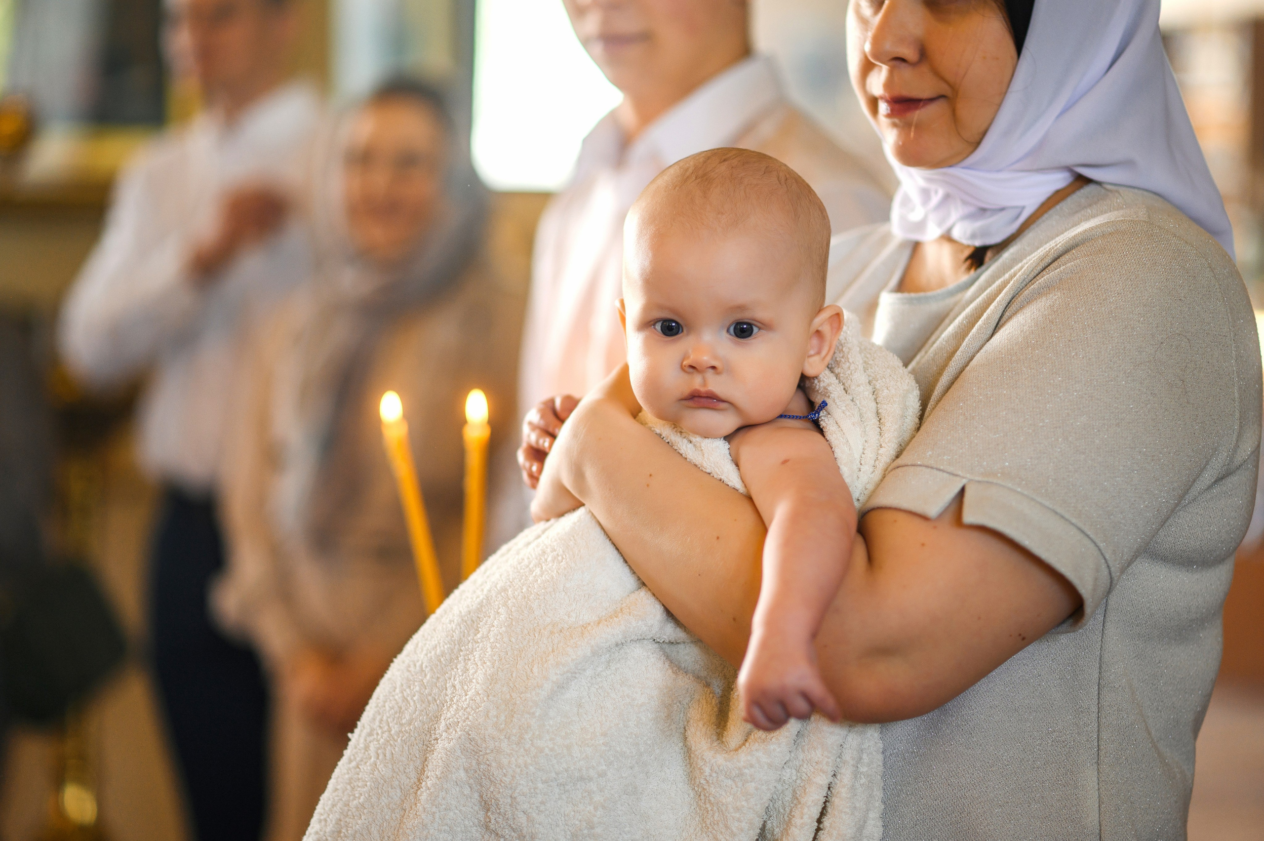 Крещение Кирилла. Церковь Введения во храм Пресвятой Богородицы (Веселовка). Свадебный и семейный Фотограф в Пензе Татьяна Лапоногова