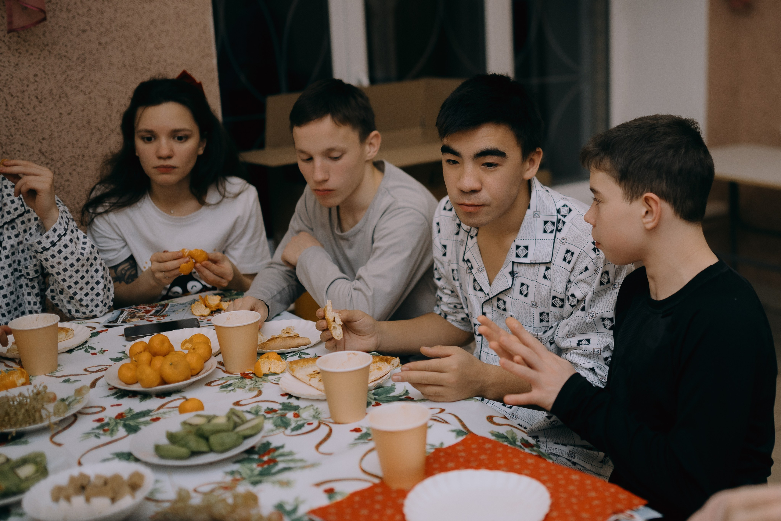 Пижамная вечеринка в школе-интернате № 5 // 27.12.2024. Денис Прохоров Фотограф в г. Магнитогорск