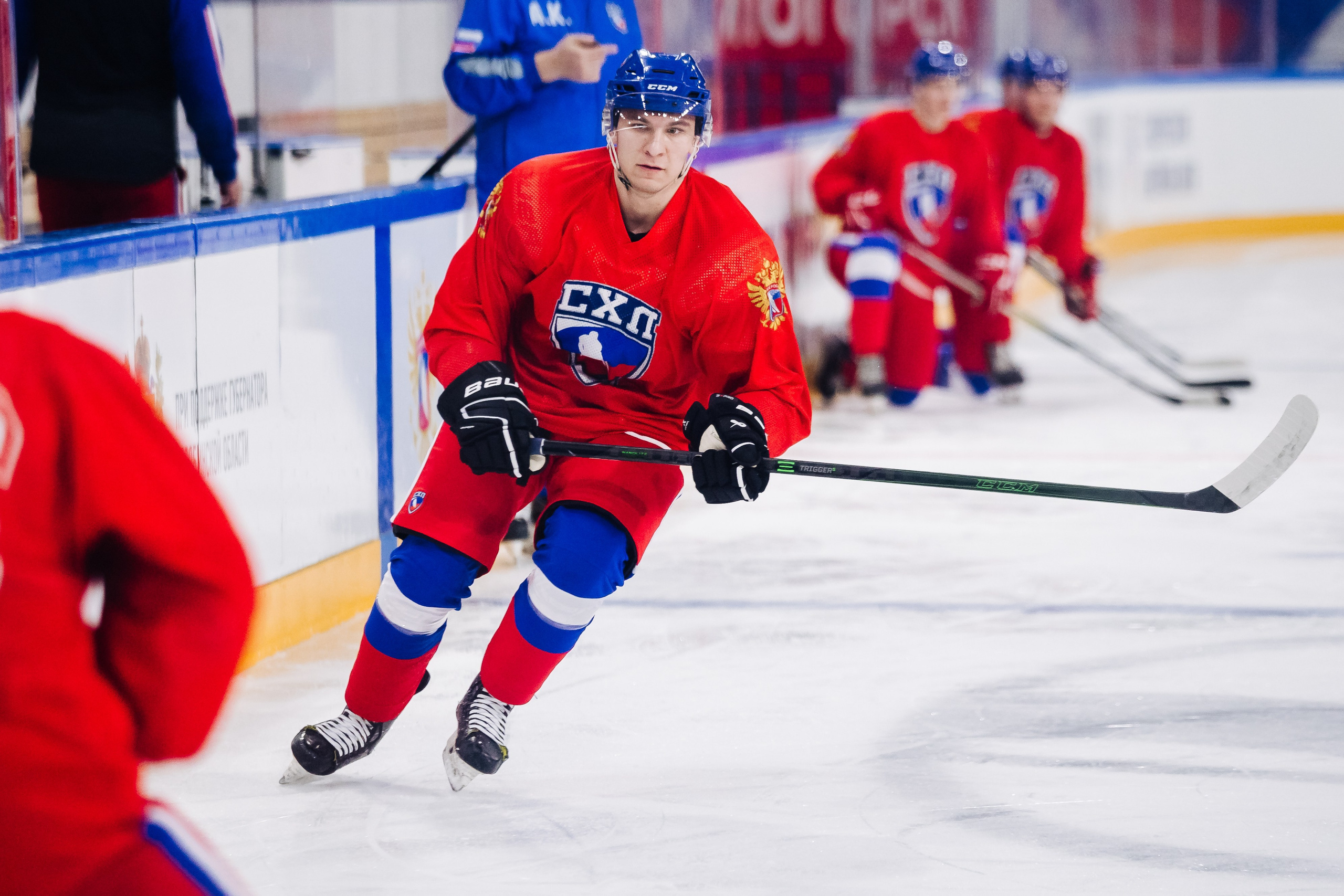 Тренировка сборной СХЛ // 14.02.25. Денис Прохоров Фотограф в г. Магнитогорск