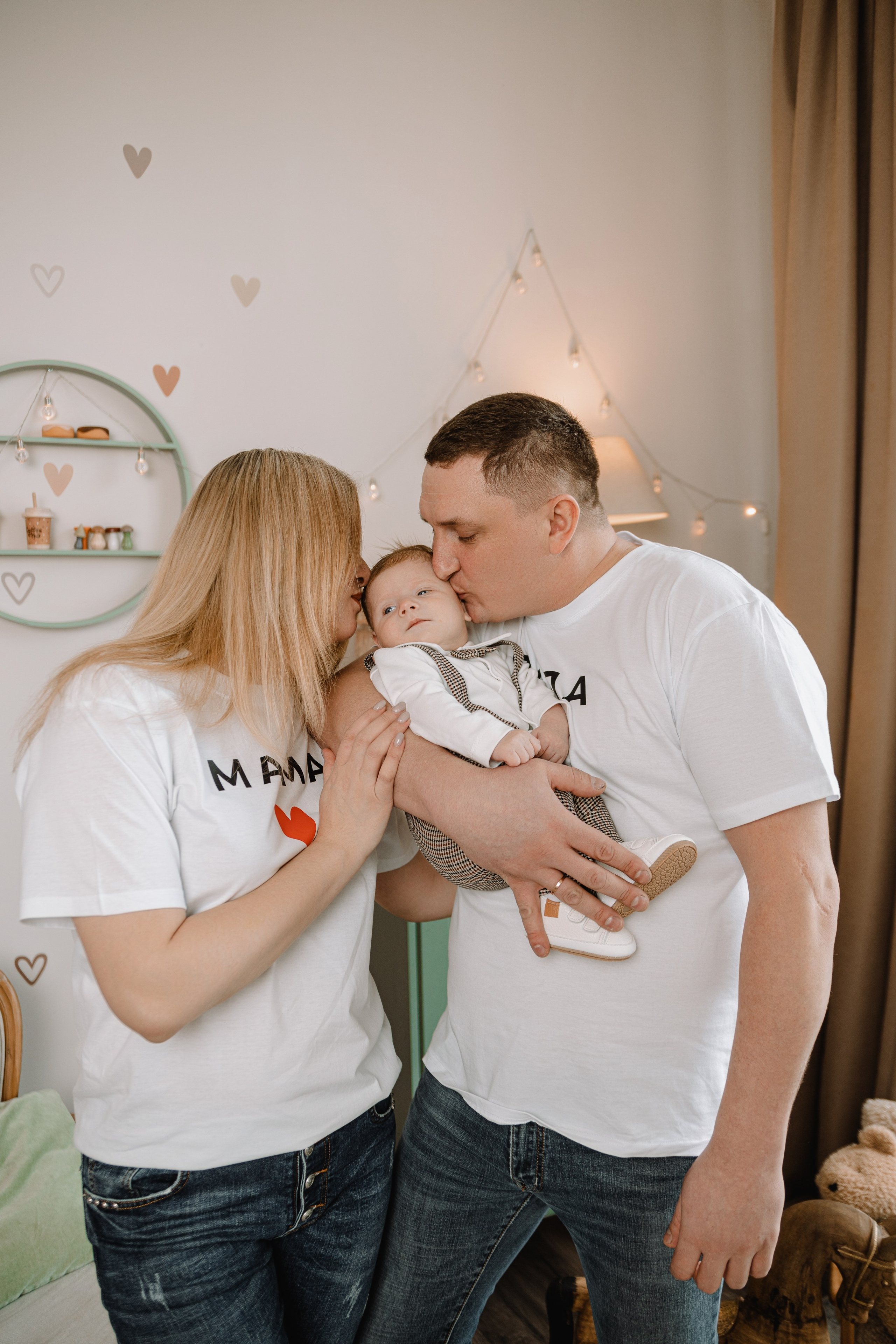 Юлия, Алексей и маленький Максим. Фотограф Воронеж Варвара