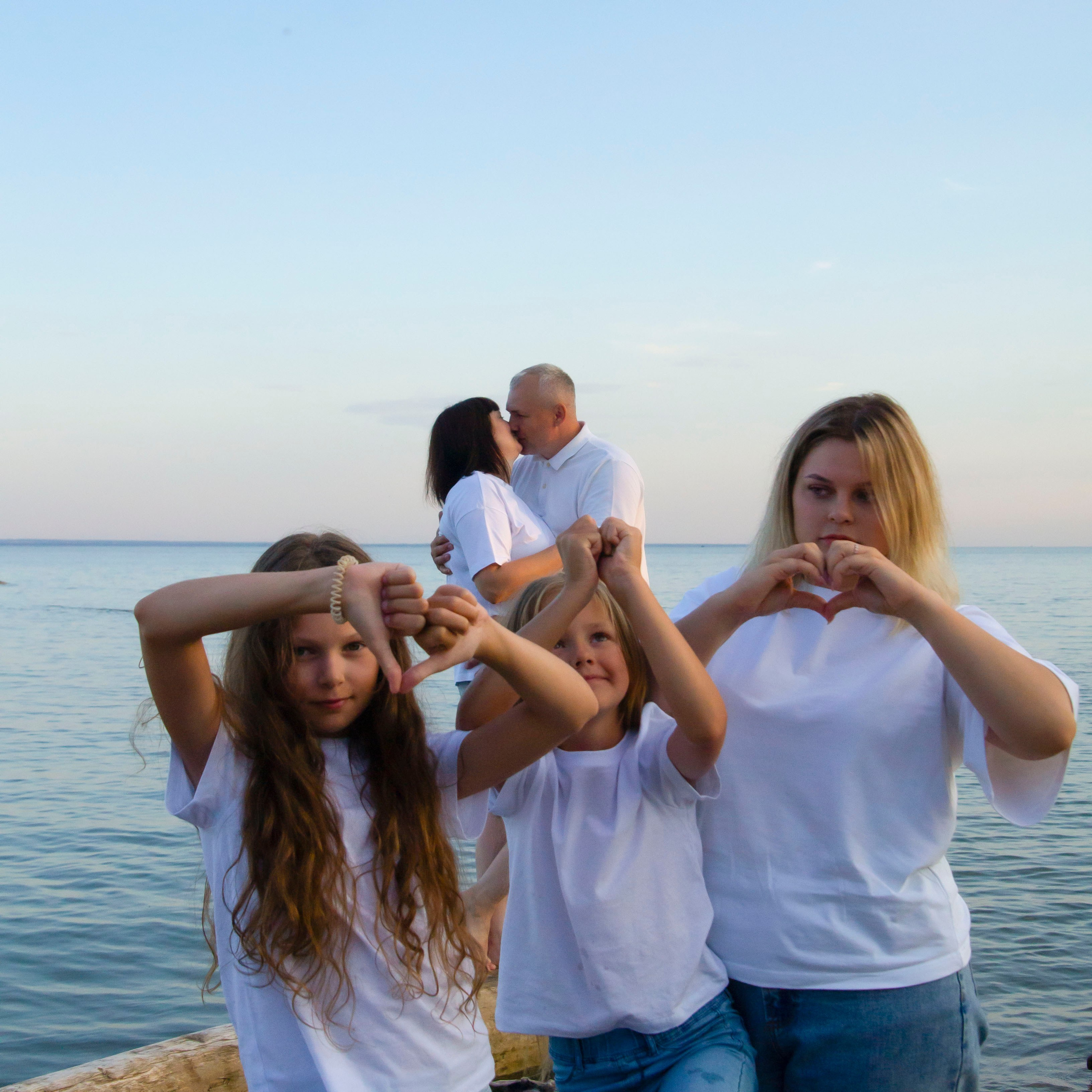 Олеся, Александр, Ева, Яра и Кира. Фотограф в Новосибирске Катя Крыловская