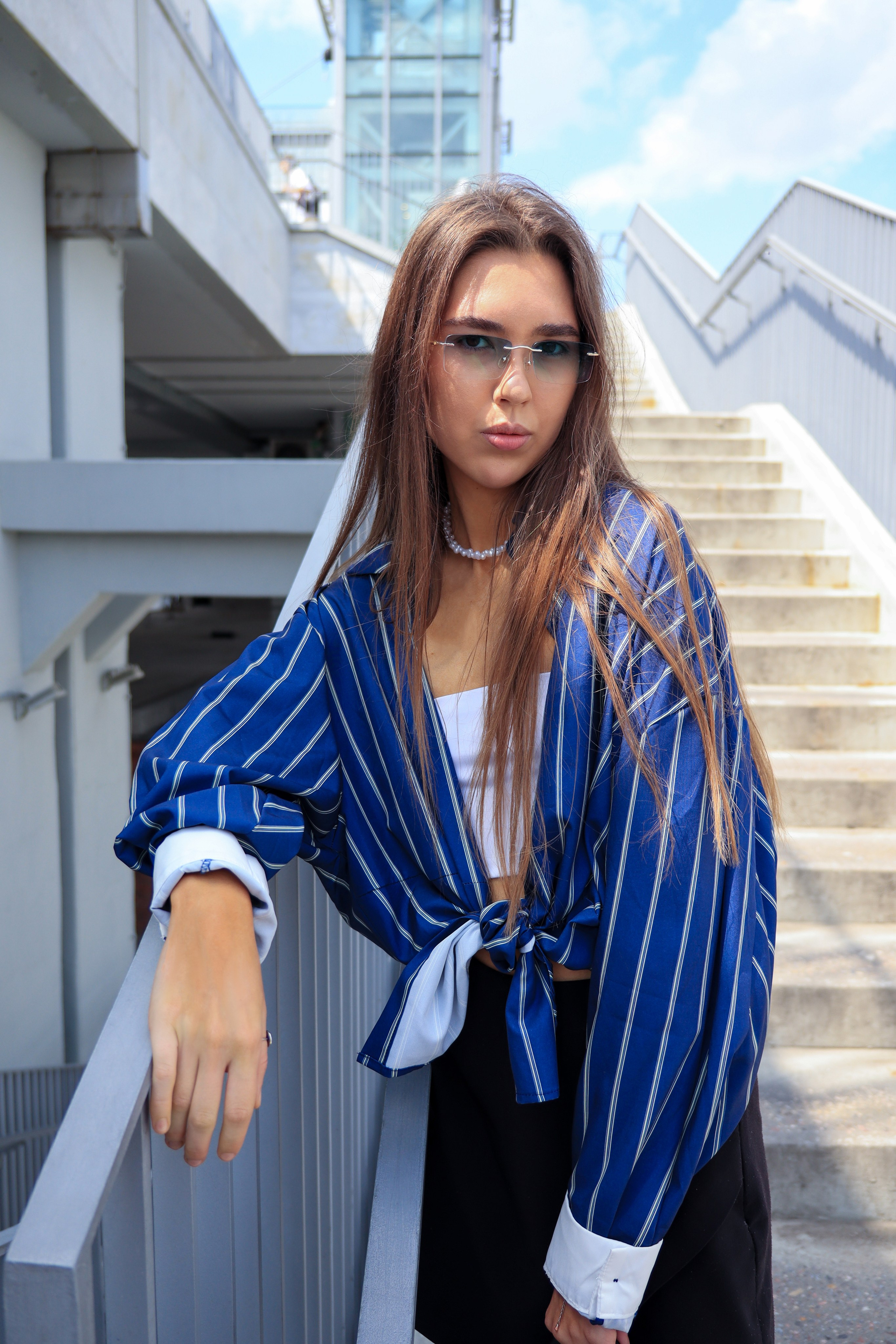 Летняя женская фотосессия в Москве 