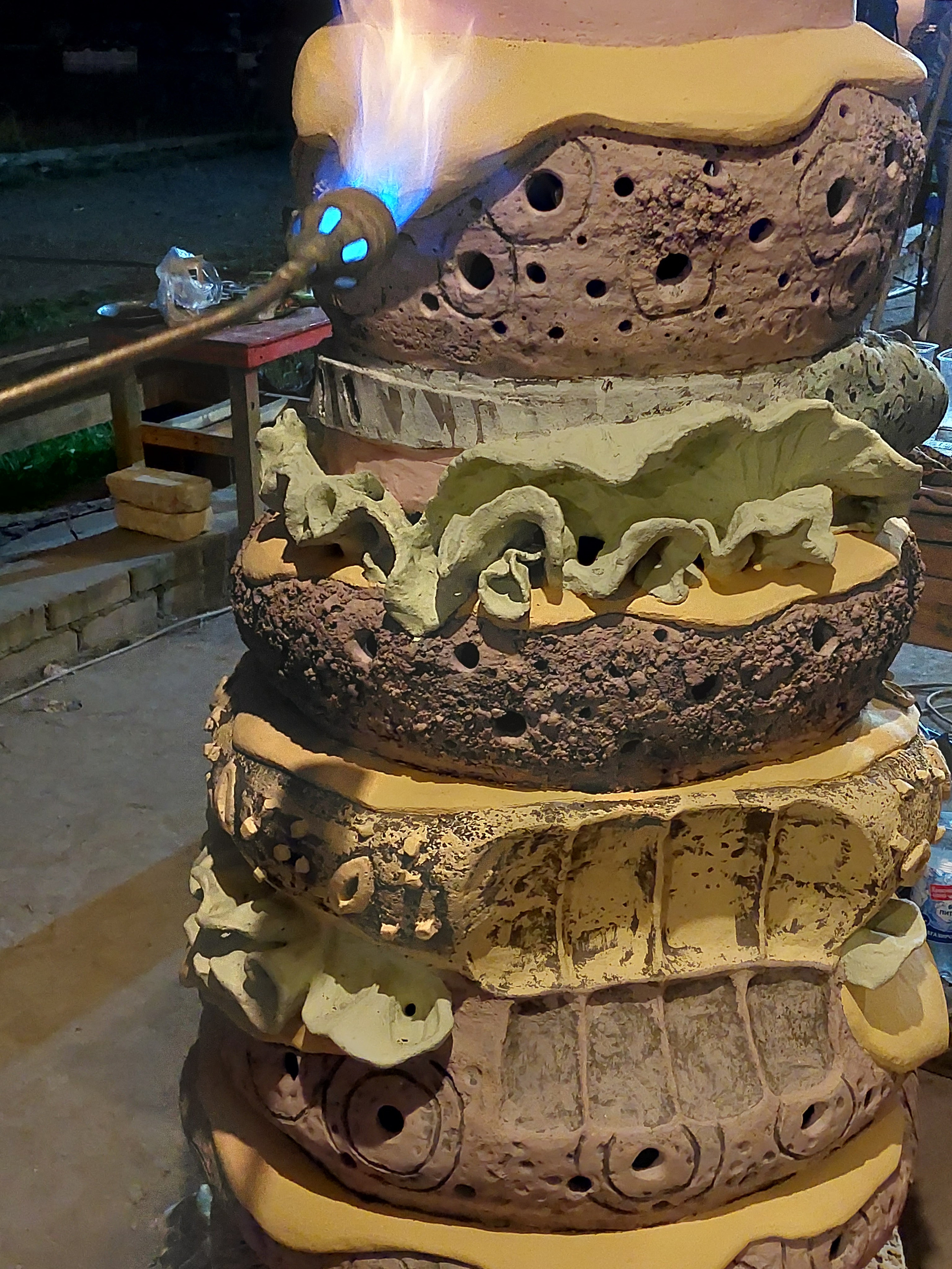 Гуслица 2022. Курс Татьяны Пунанс «Make Your Fire». Керамика с историей. Елена Рогалёва