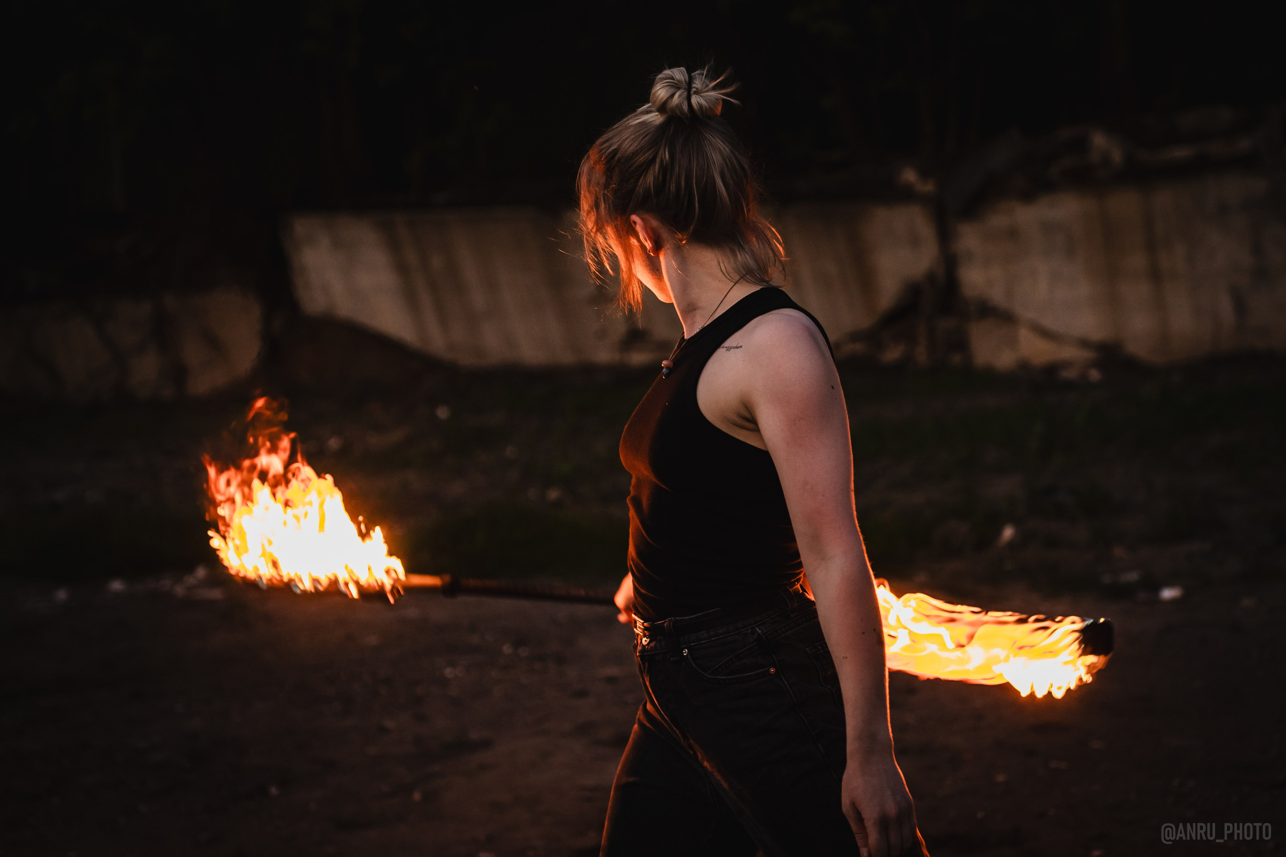 Огненная тренировка. Репортажный фотограф Анастасия Рубцова