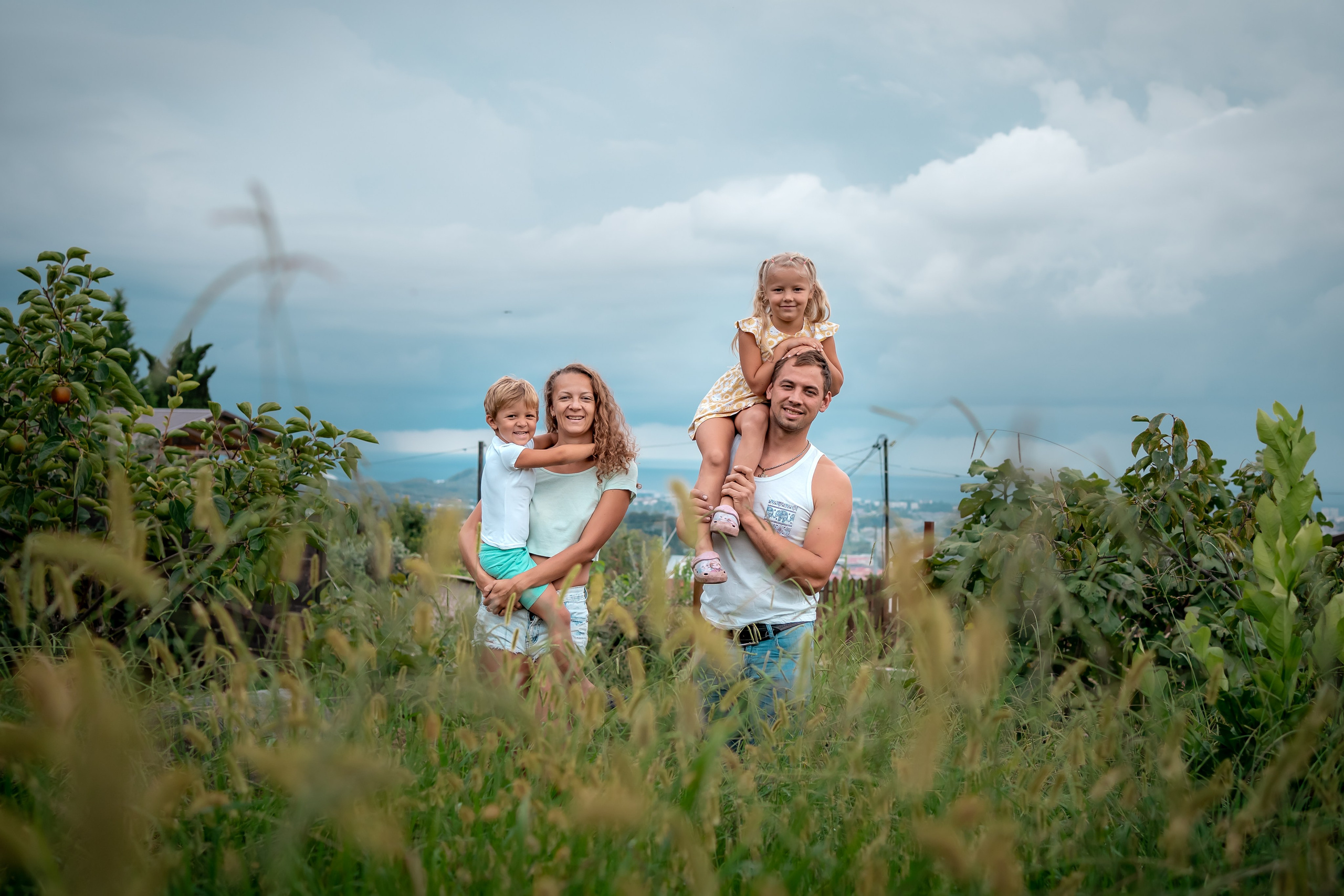 День с семьей, Сочи. Семейный фотограф Варвара Сорока в городе Москве