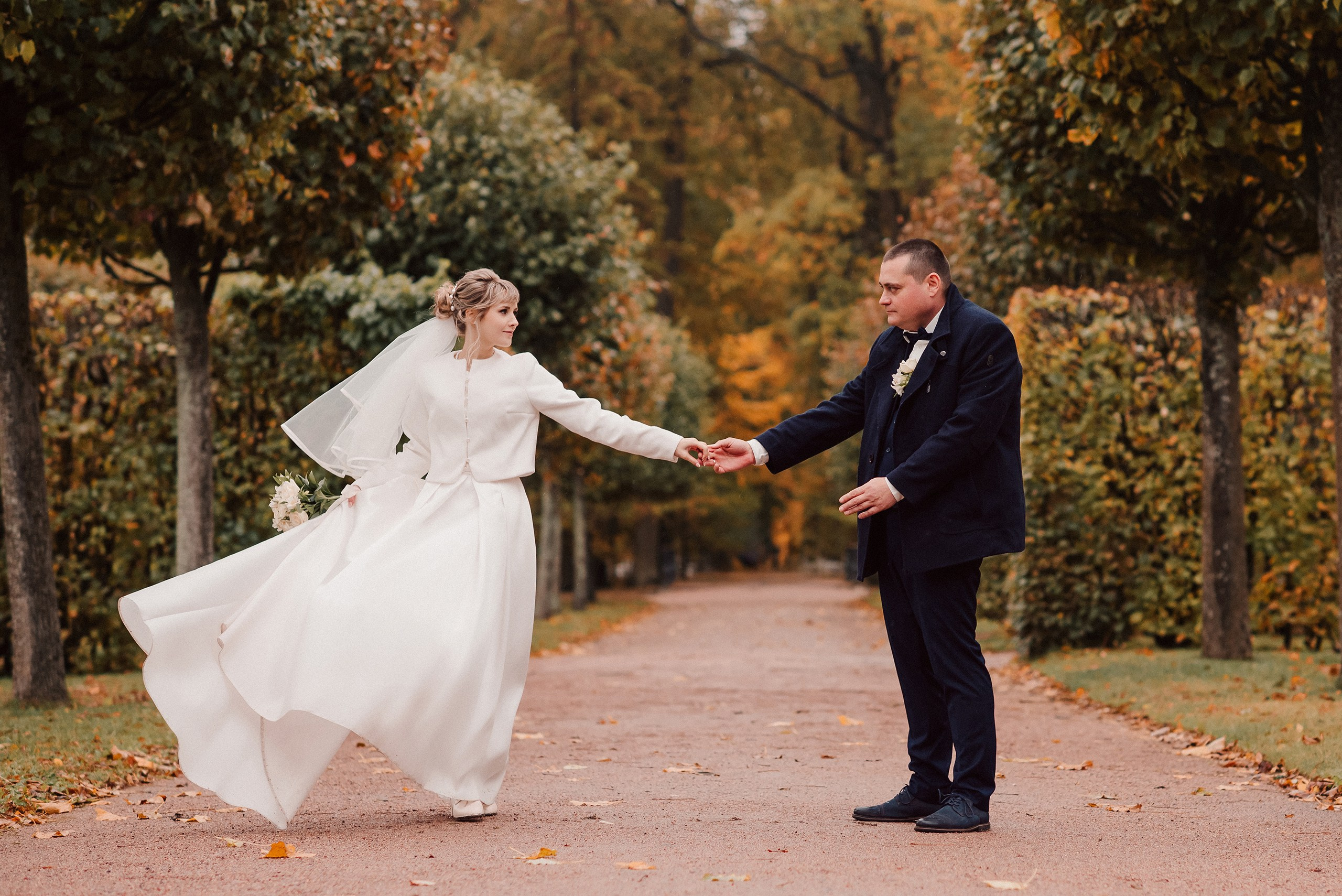 Яна и Андрей. Осенняя история. Семейный и Свадебный фотограф. Санкт-Петербург. Пушкин
