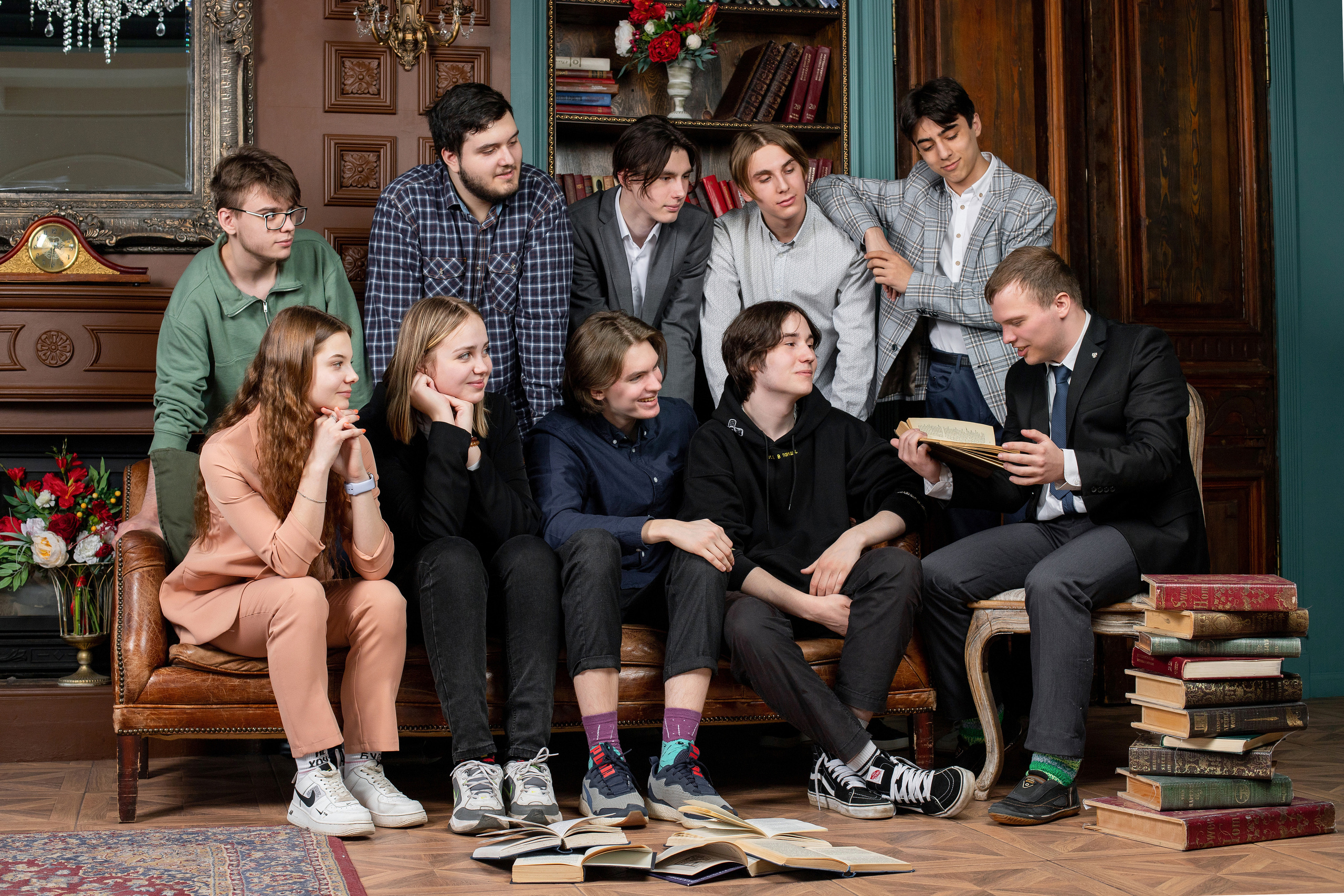 Зал Библиотека. Выпускные альбомы. Школьный и семейный фотограф Виктория Игнатьева