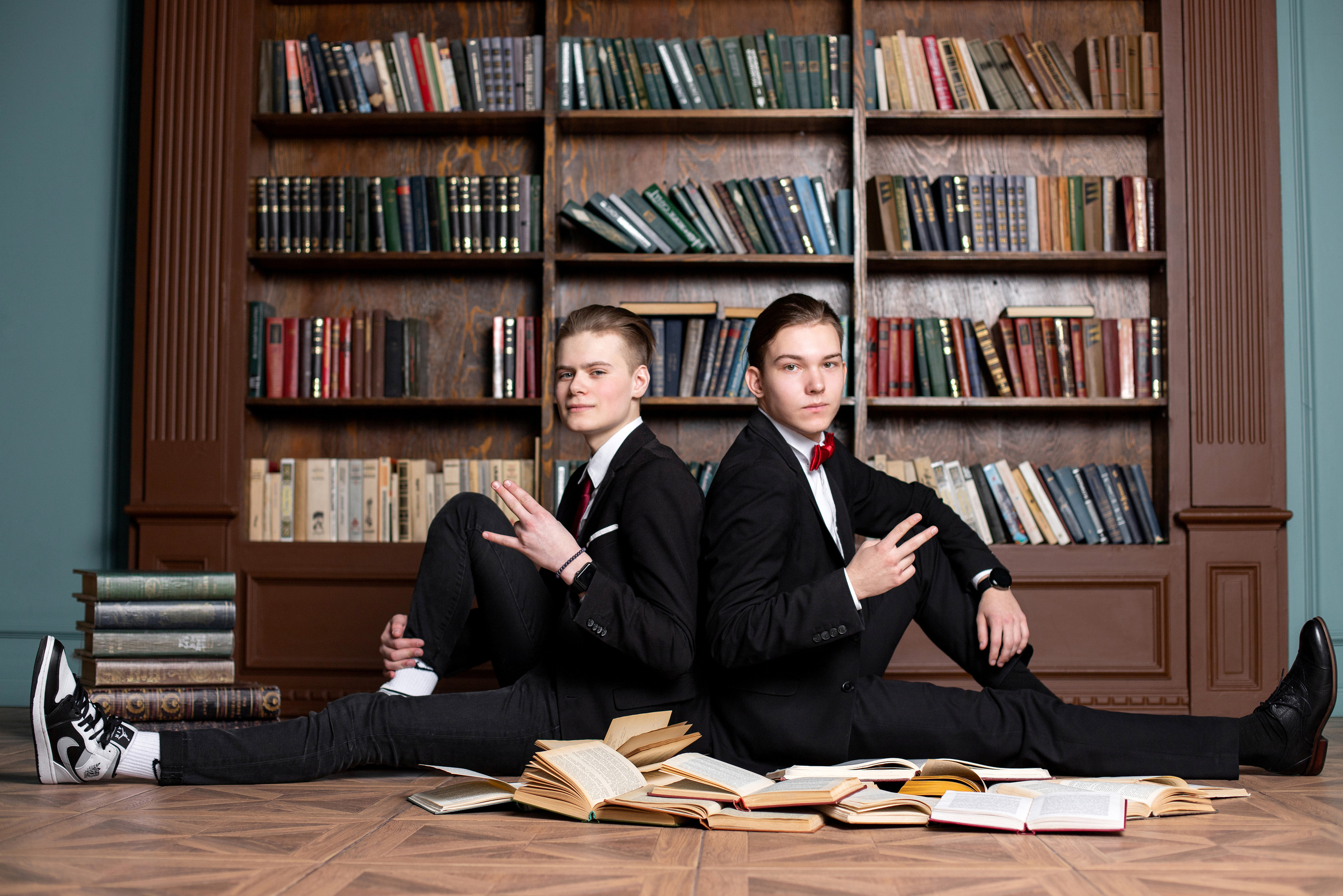 Зал Библиотека. Выпускные альбомы. Школьный и семейный фотограф Виктория Игнатьева