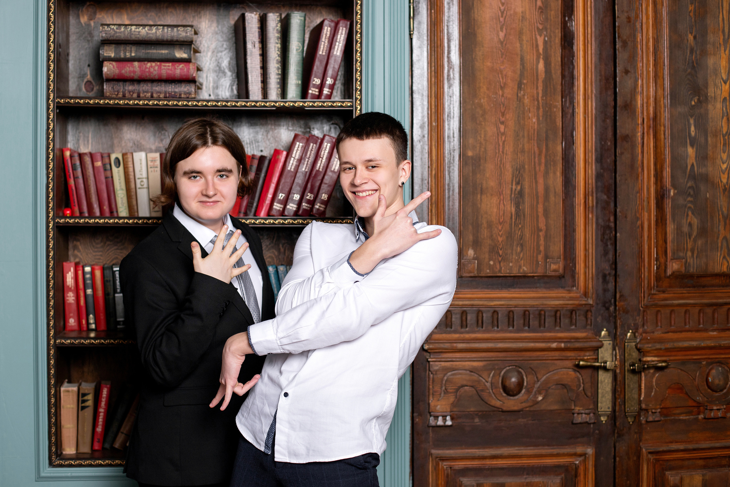 Зал Библиотека. Выпускные альбомы. Школьный и семейный фотограф Виктория Игнатьева