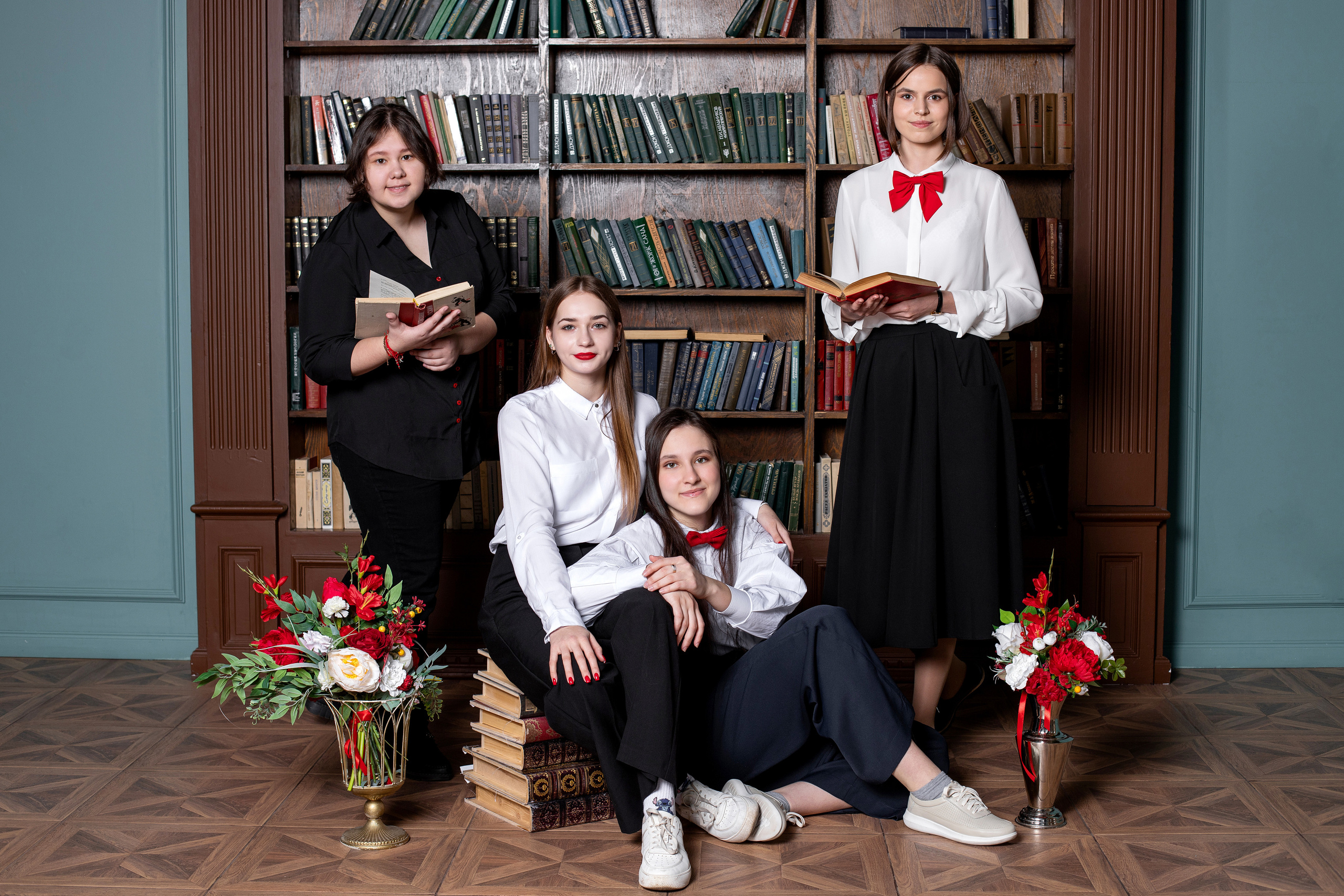 Зал Библиотека. Выпускные альбомы. Школьный и семейный фотограф Виктория Игнатьева