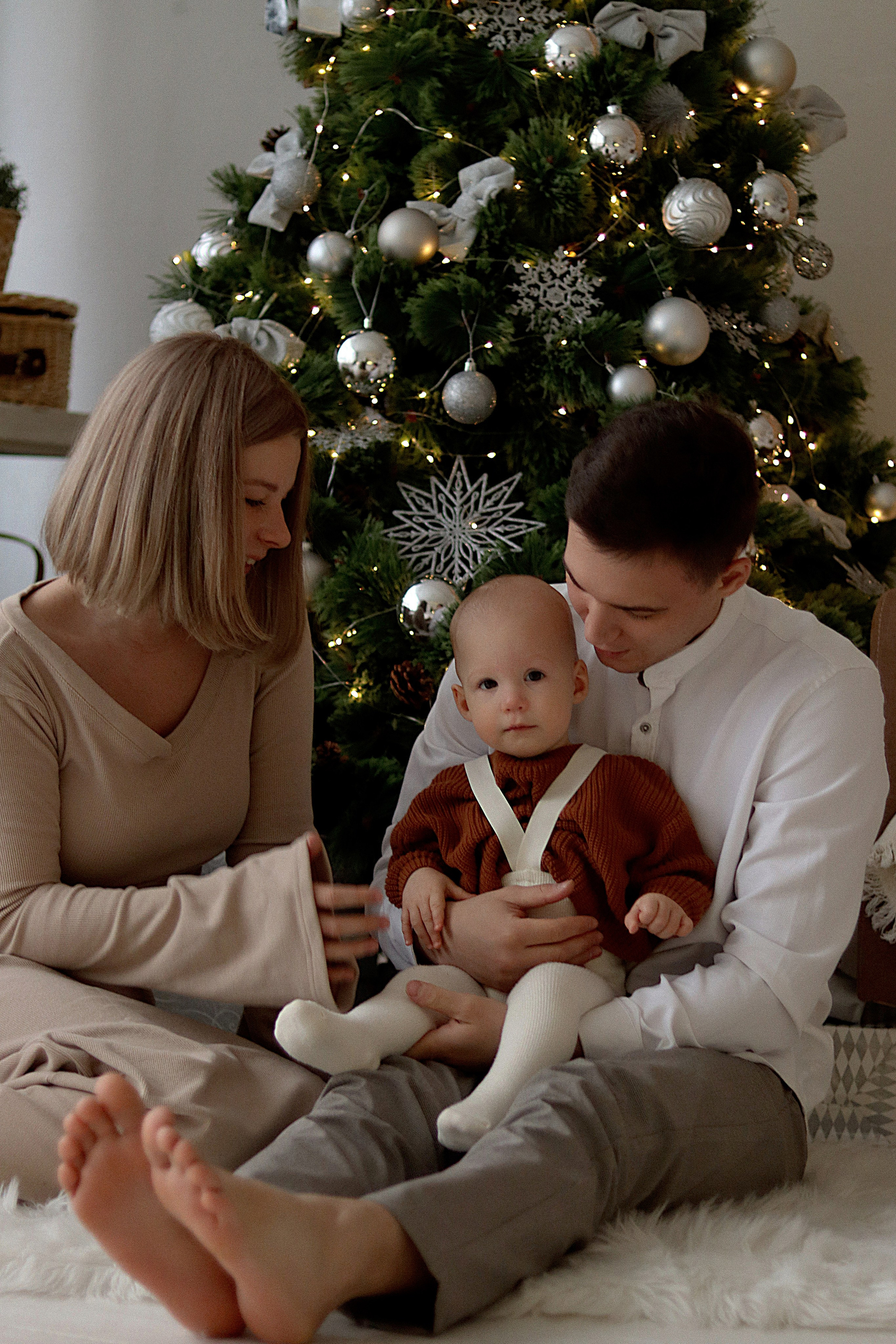 Семья Николь, Никиты и Василисы. Фотограф Самара Лена Мандарин